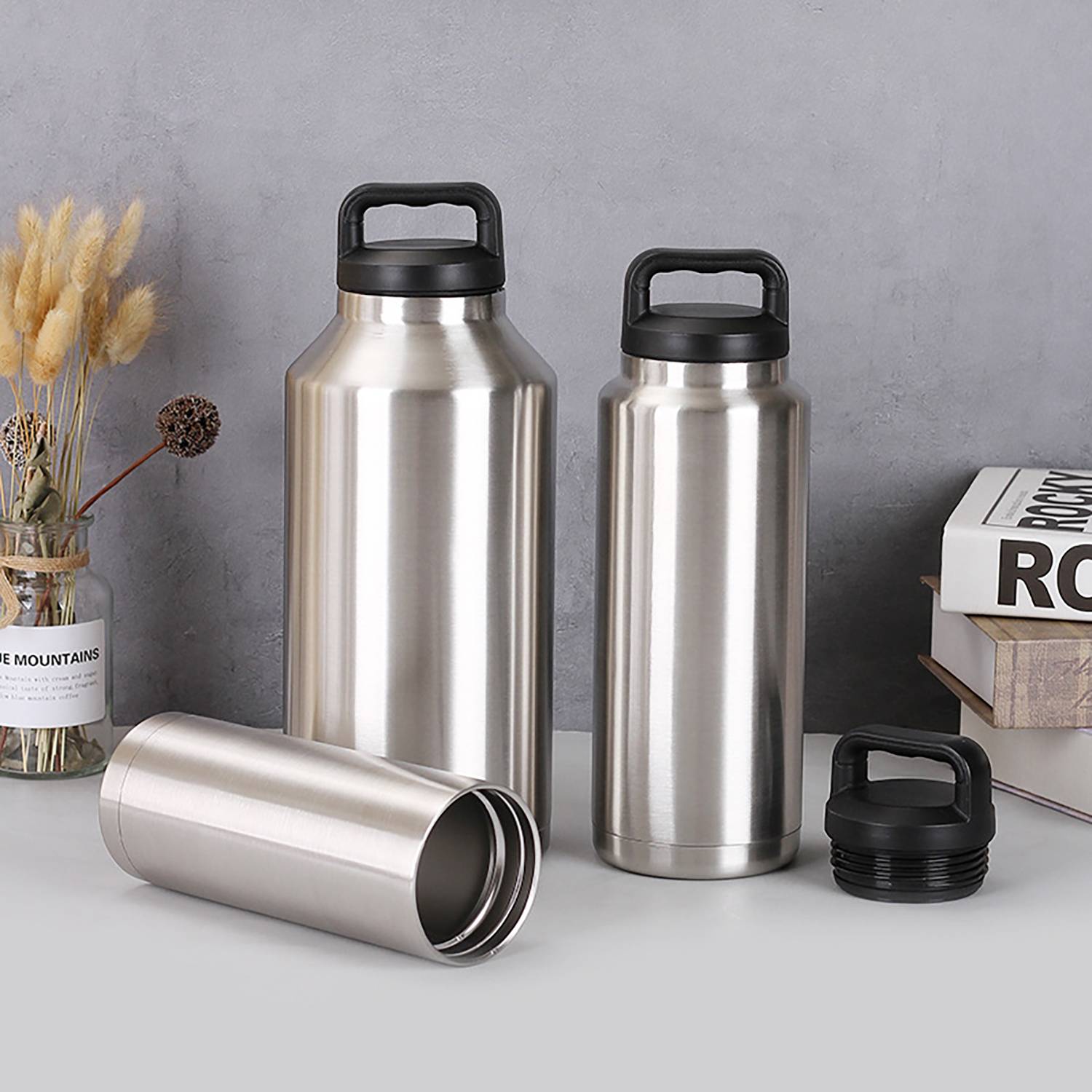 18Oz Stainless Steel Insulated Outdoor Hiking Sports Bottle 6