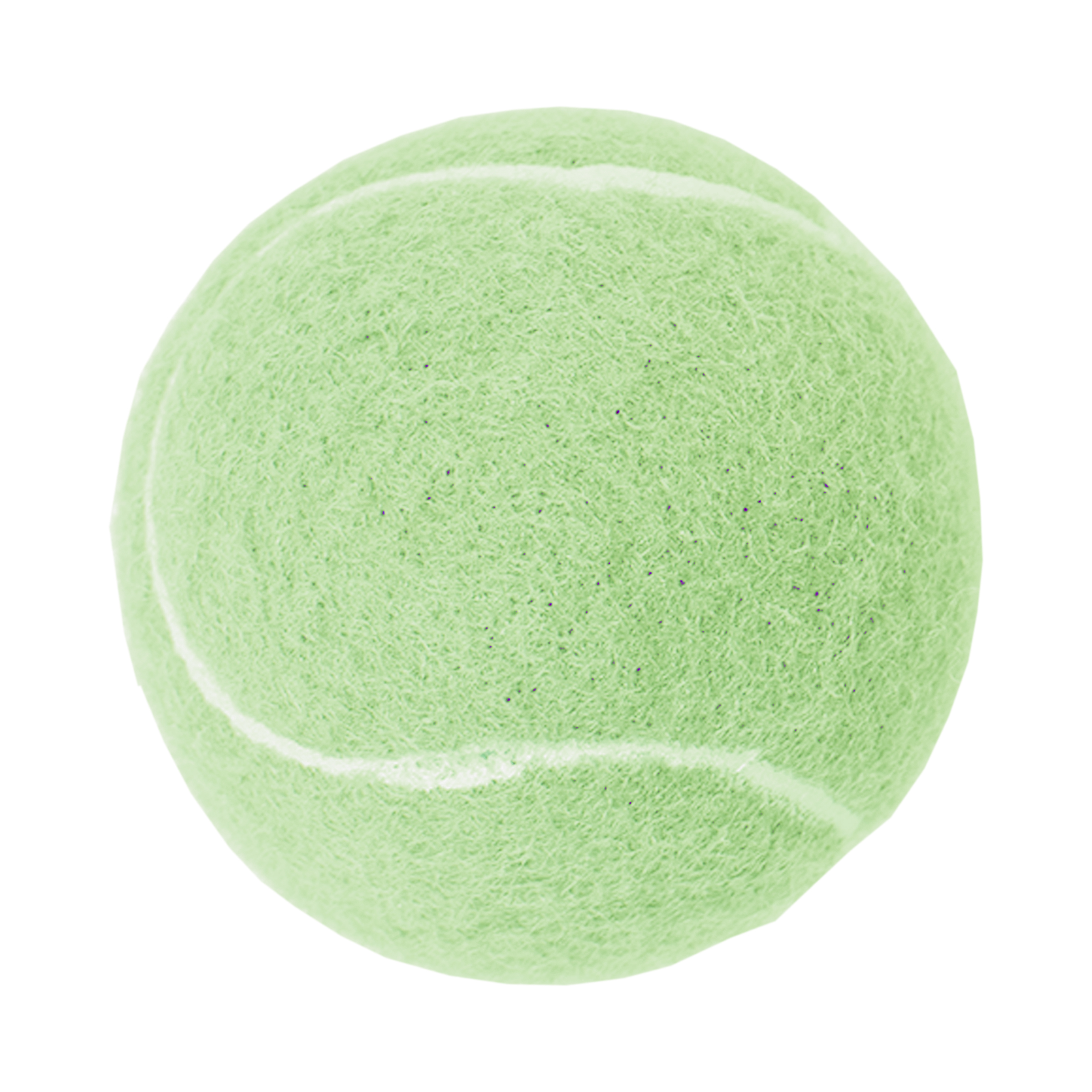 Rubber Bite Resistant Pet Solid Tennis Ball 7