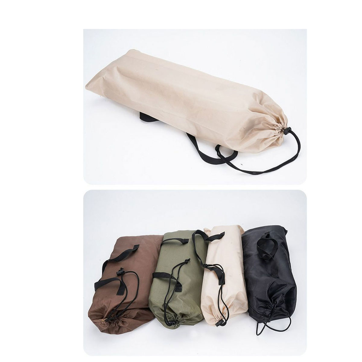 Ultra-Light Camping Folding Backrest Chair W/ storage Bags 4