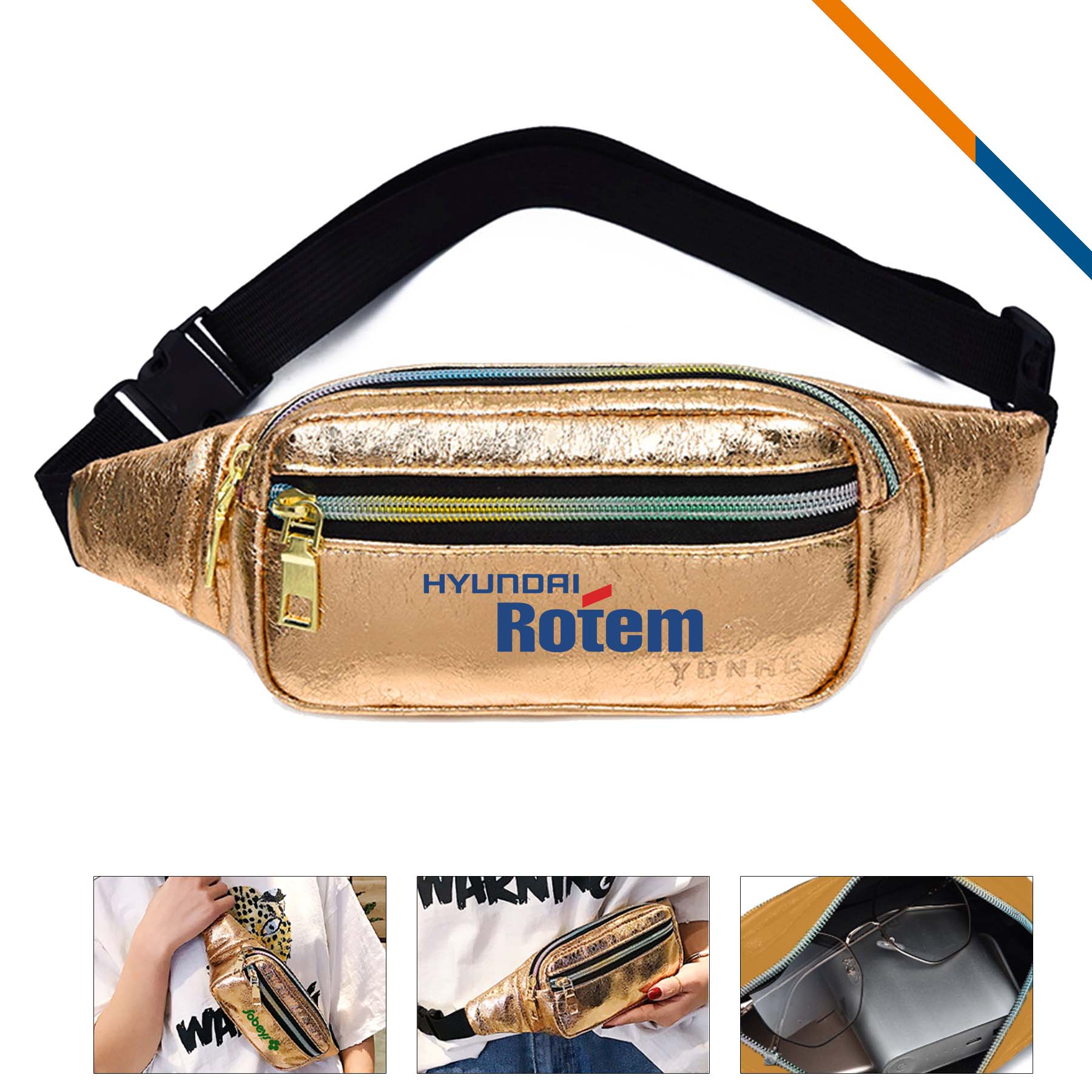 Camilla Shiny Fanny Pack 2