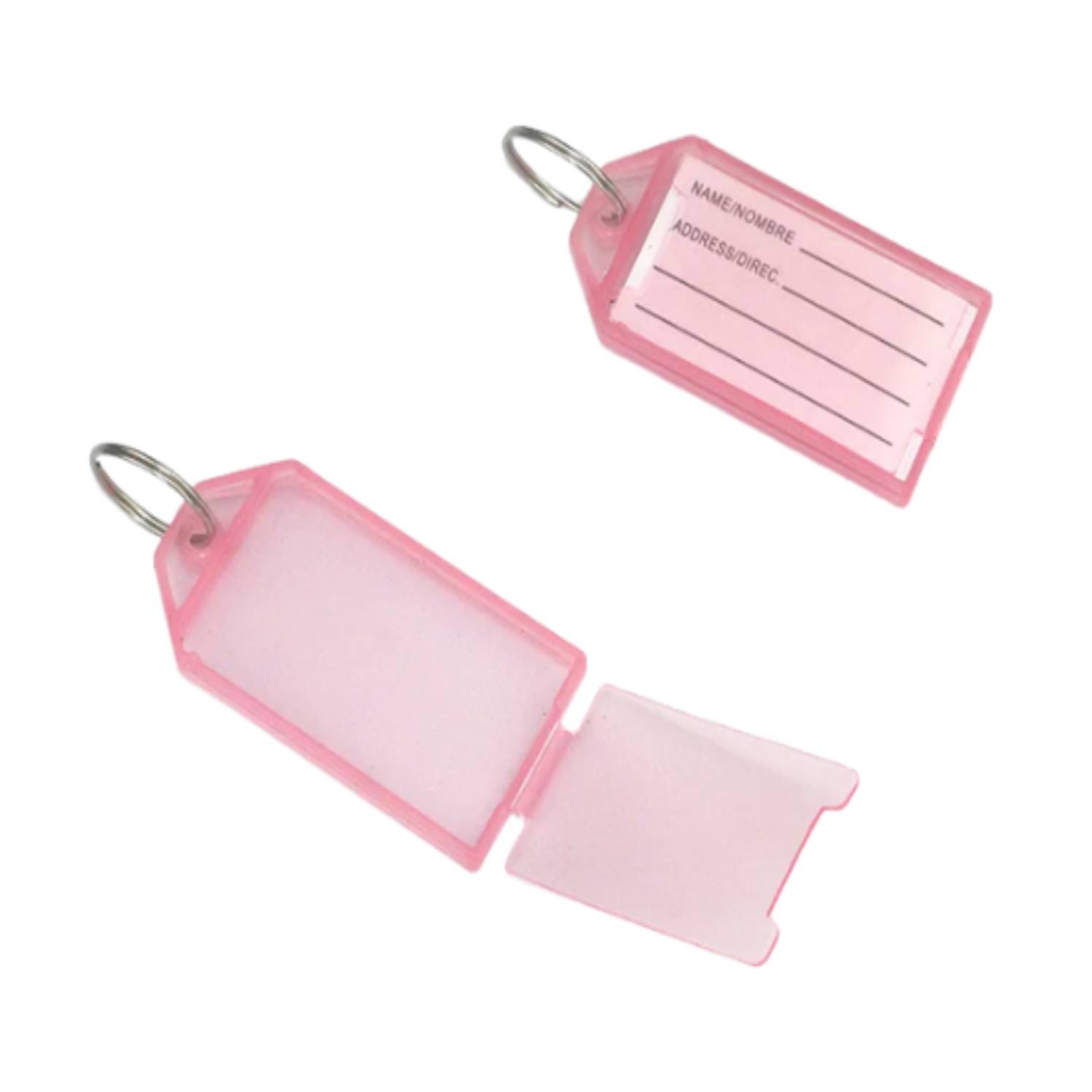 PVC Name Tag Keychain 6