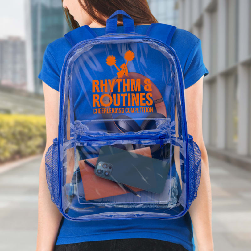 Pocket Clear Plastic Backpacks 2