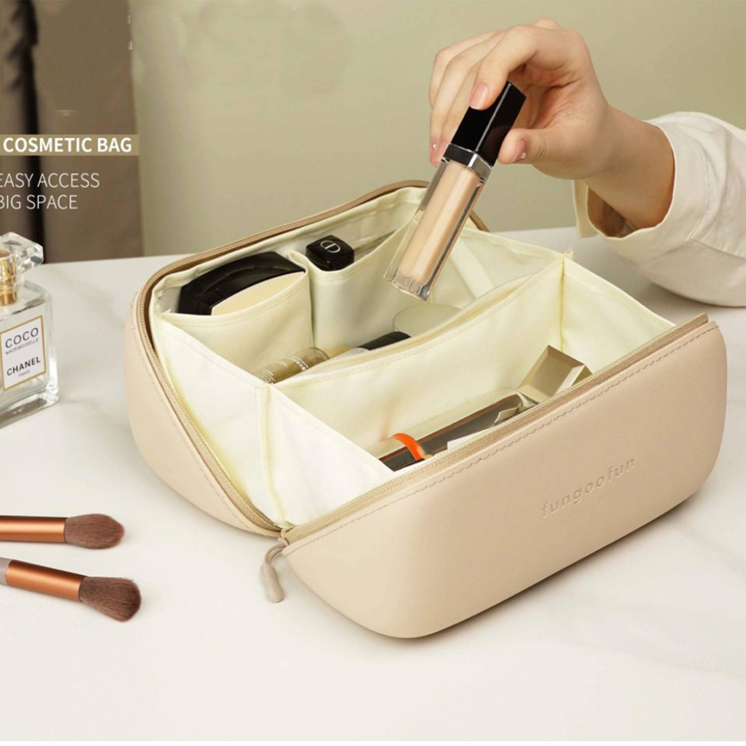 EVA material Travel Makeup Bag 5