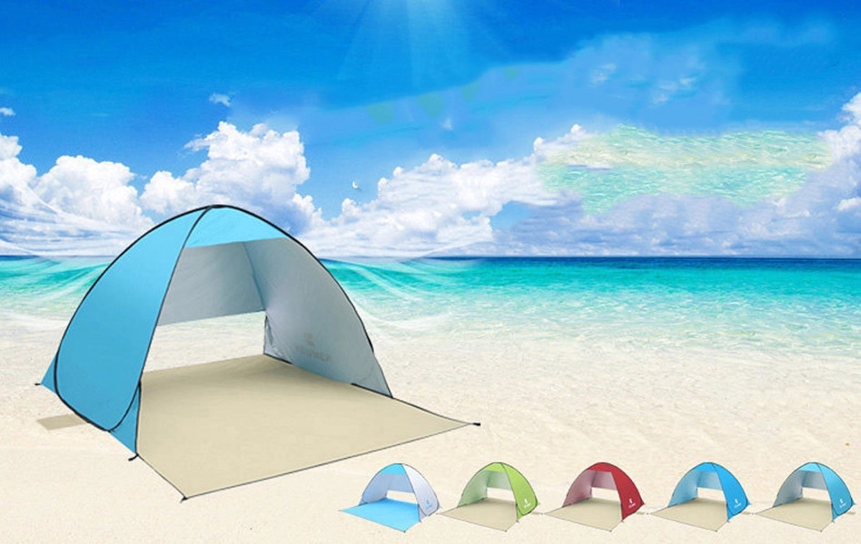 Pop Up Beach Tent-Lightweight Portable Cabana Sunshade 5