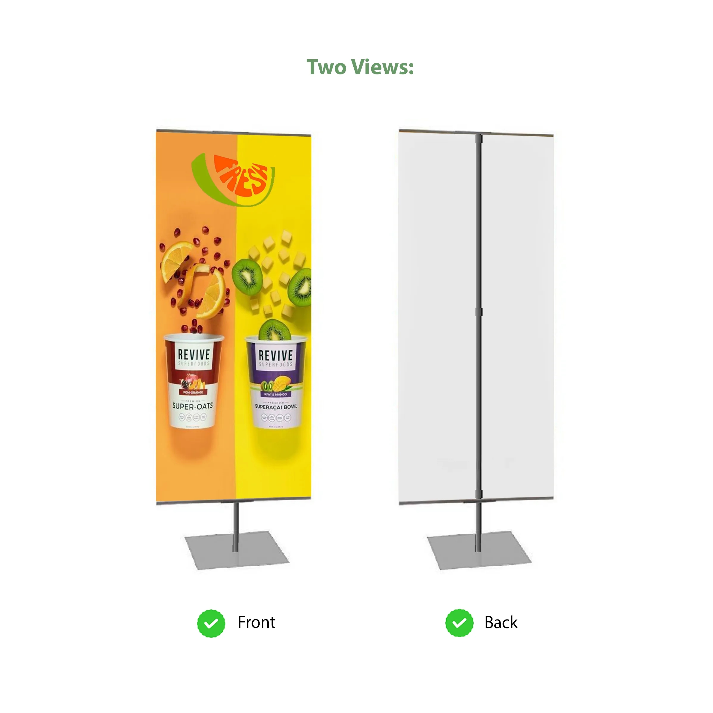 26" x 60" X Base Banner Kit 2
