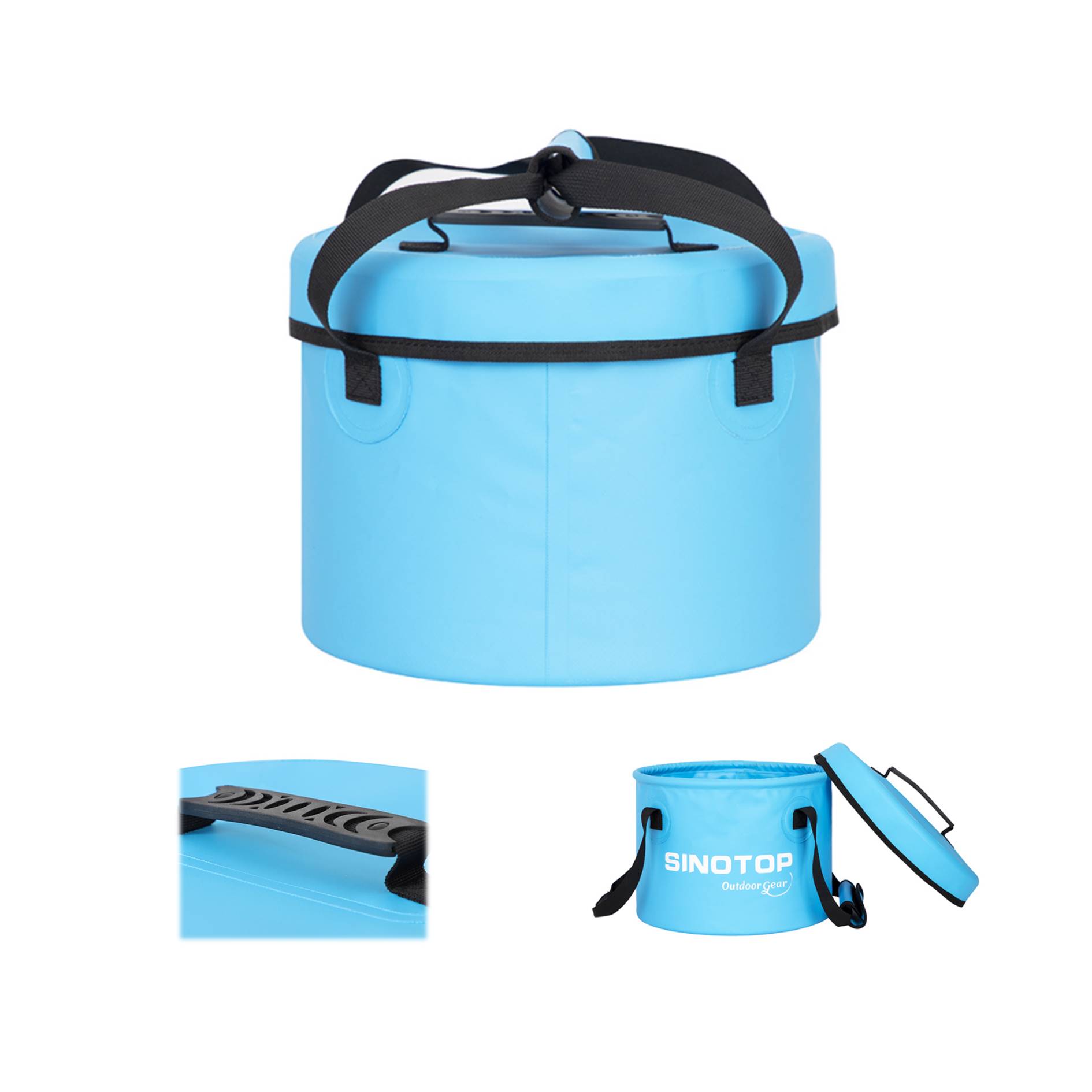 Outdoor Folding Camping Fishing Bucket 3