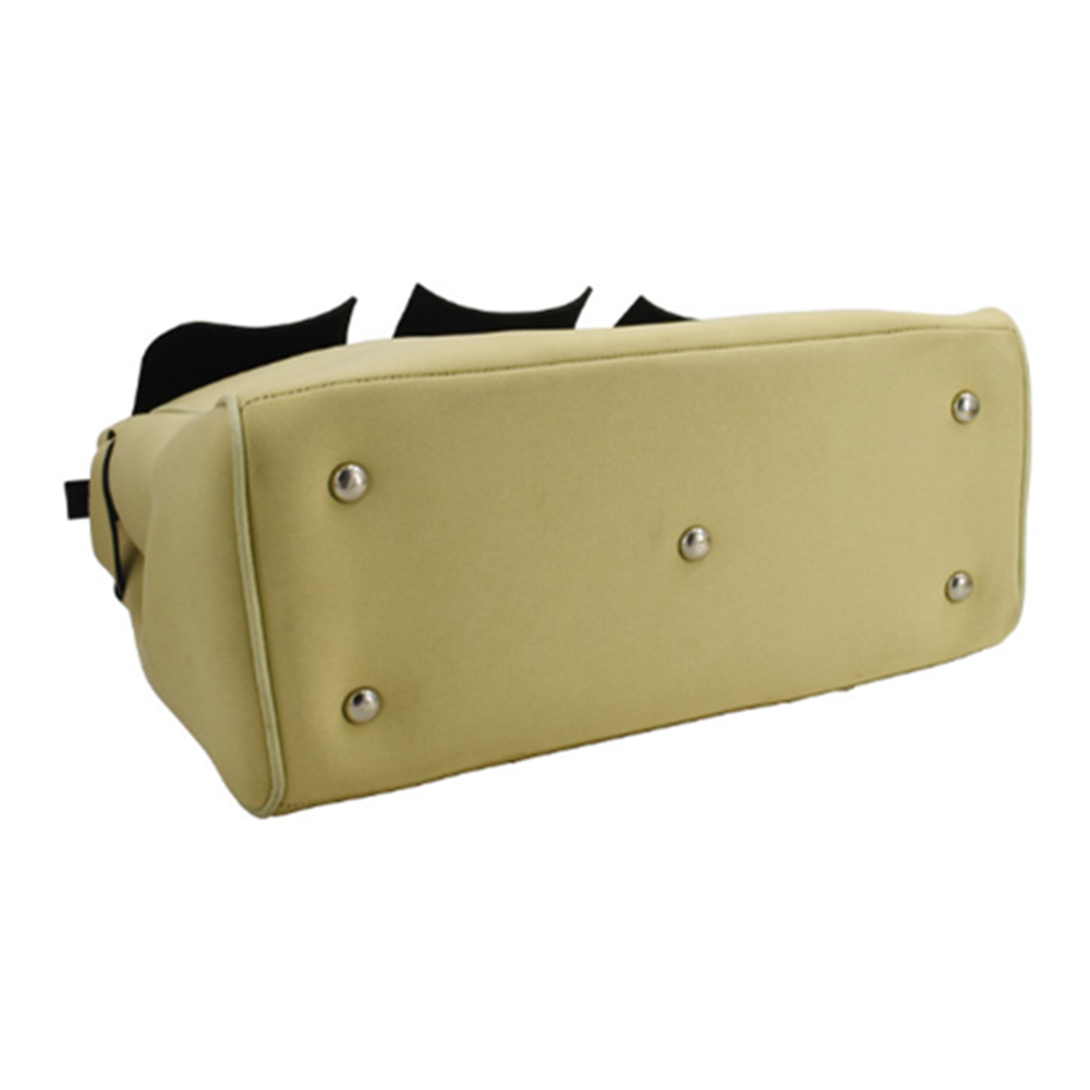 Neoprene Trendy Bag With Zipper Closure 6