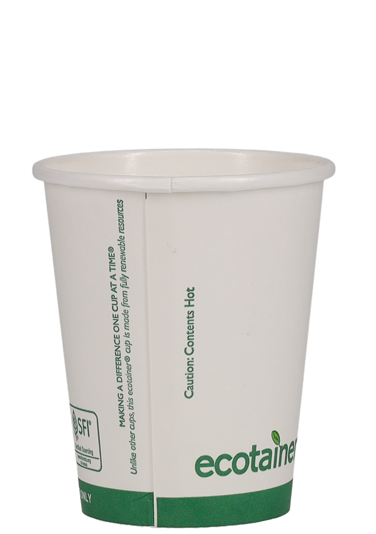8 oz Paper Cup Eco White Digital Print 5
