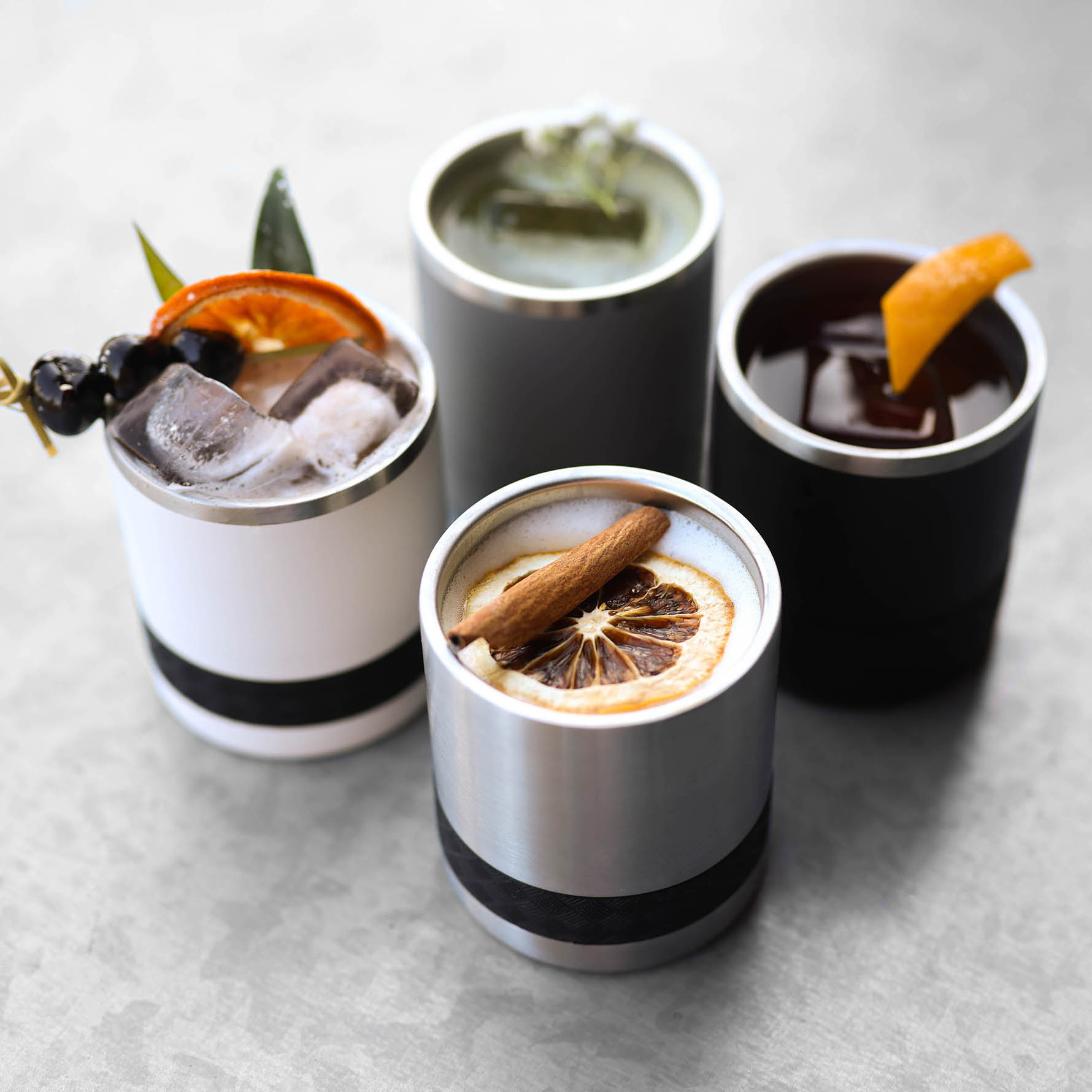 Elemental® Recess Lowball 10oz Stainless Steel Tumbler with Shatter-free Lid 11