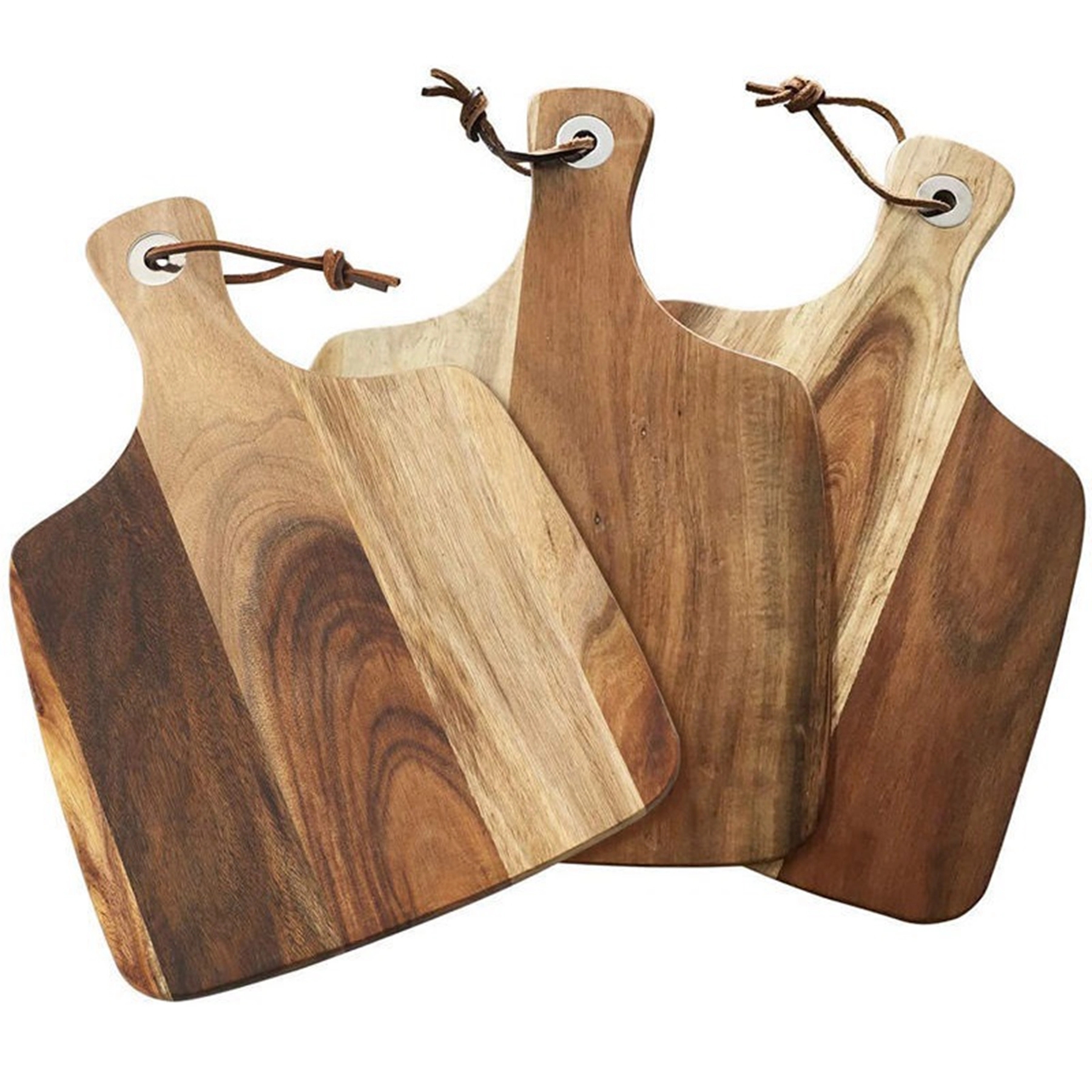 Wooden Cheese Charcuterie Board Set with 2 Knives 2