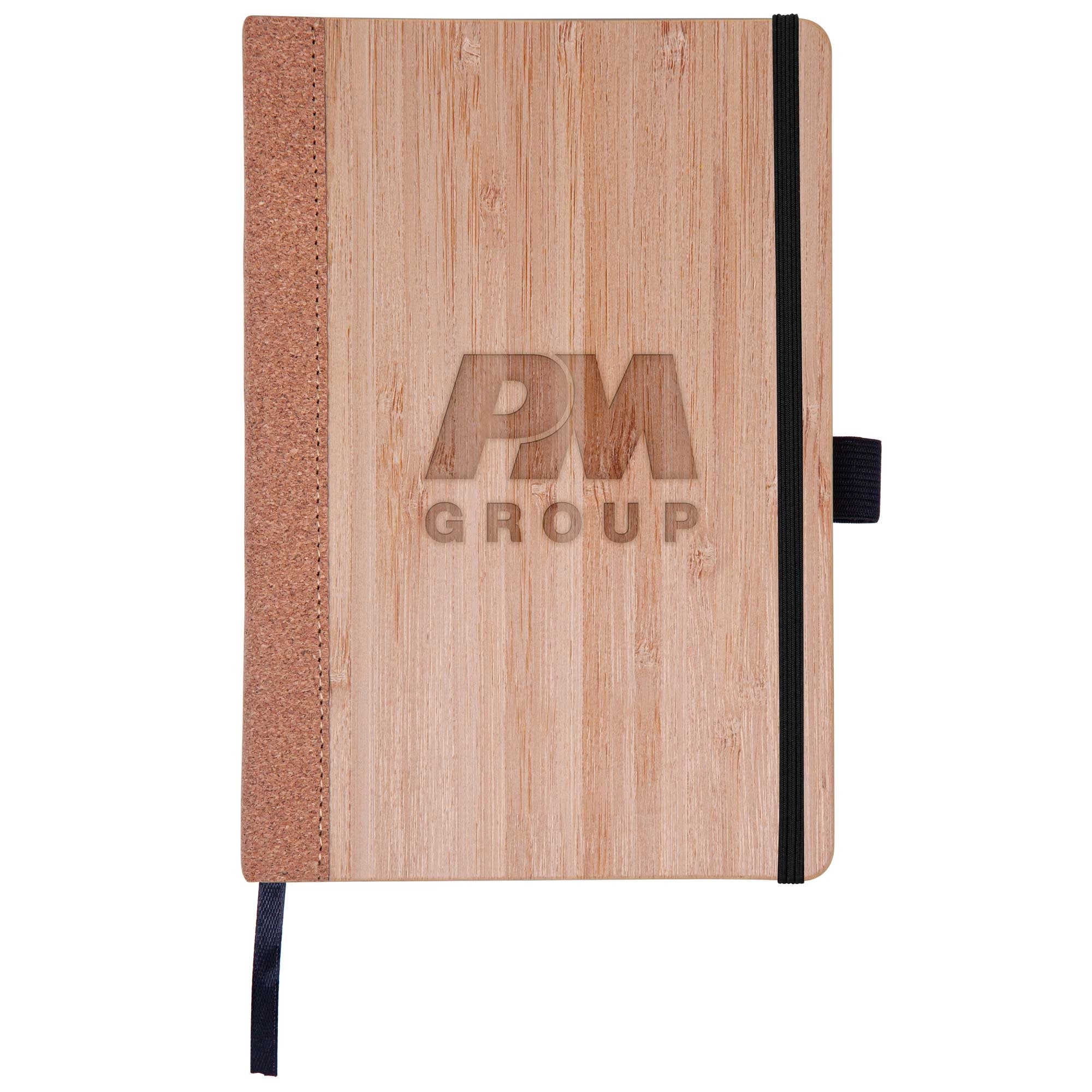 Bamboo Cover Cork Journal 8