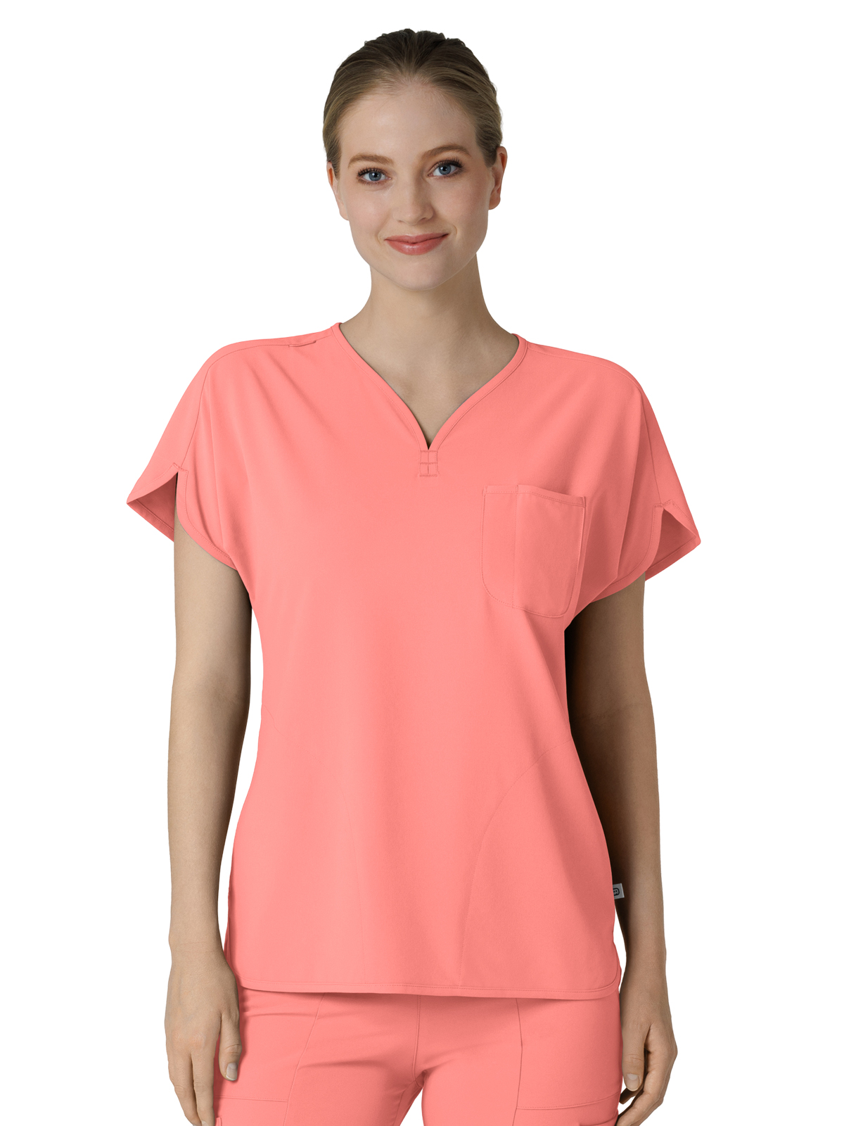 Wink - Renew - Women's Three-Pocket Y-Neck Dolman Top 16