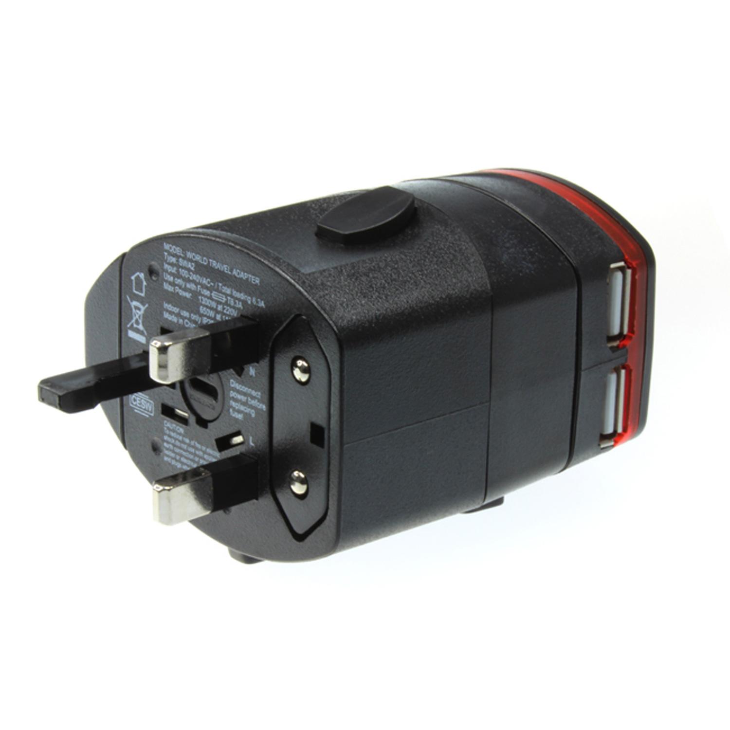 Nasak Dual Port USB Wall Plug 18