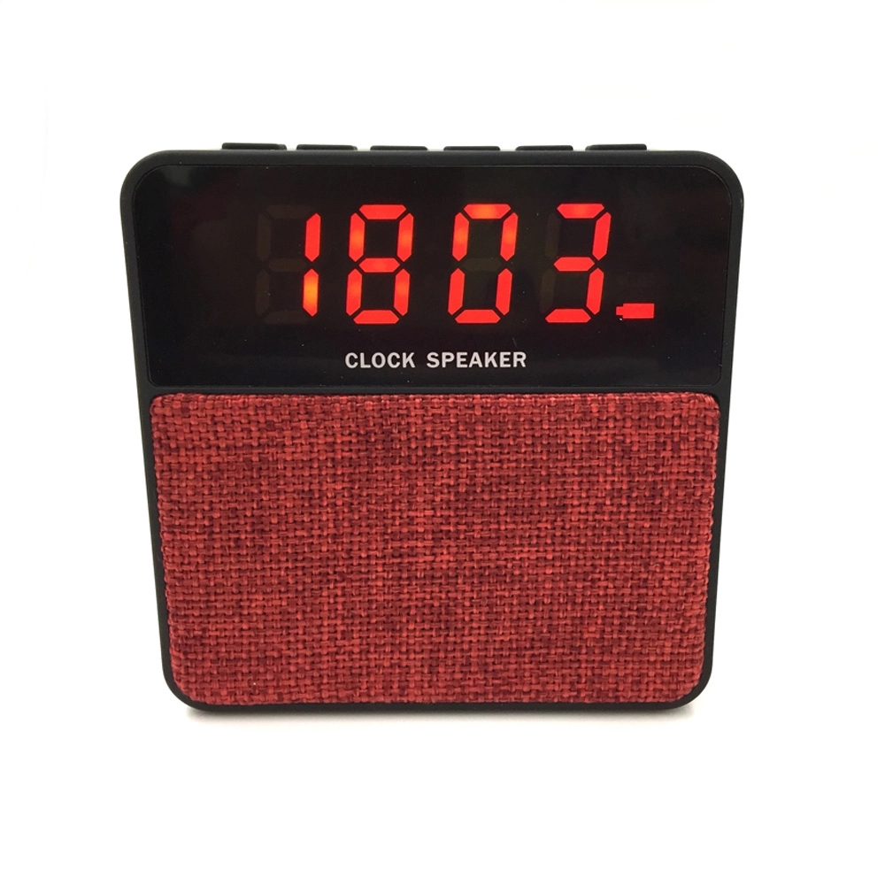 Square Wireless Bluetooth speaker with LED screen 4