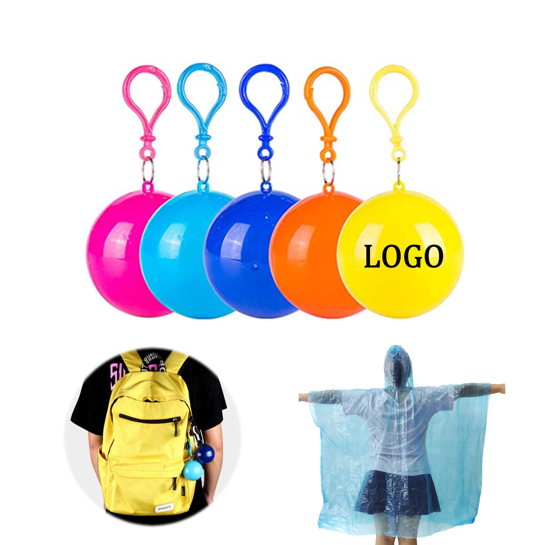 Portable Disposable Raincoats Ball 4