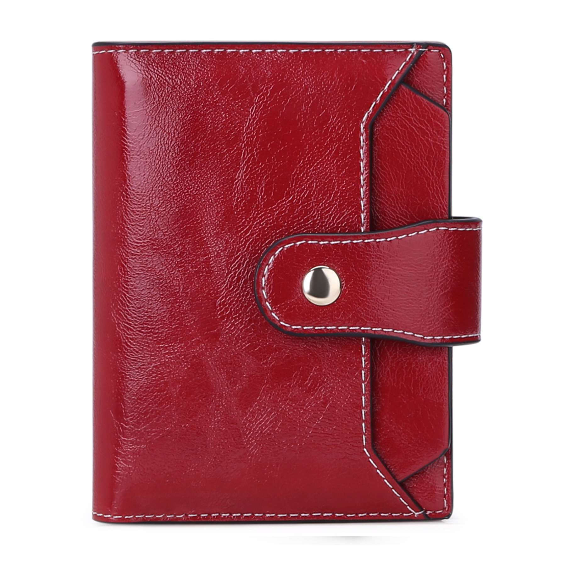 Leather Pocket Wallet Card Case Purse 3
