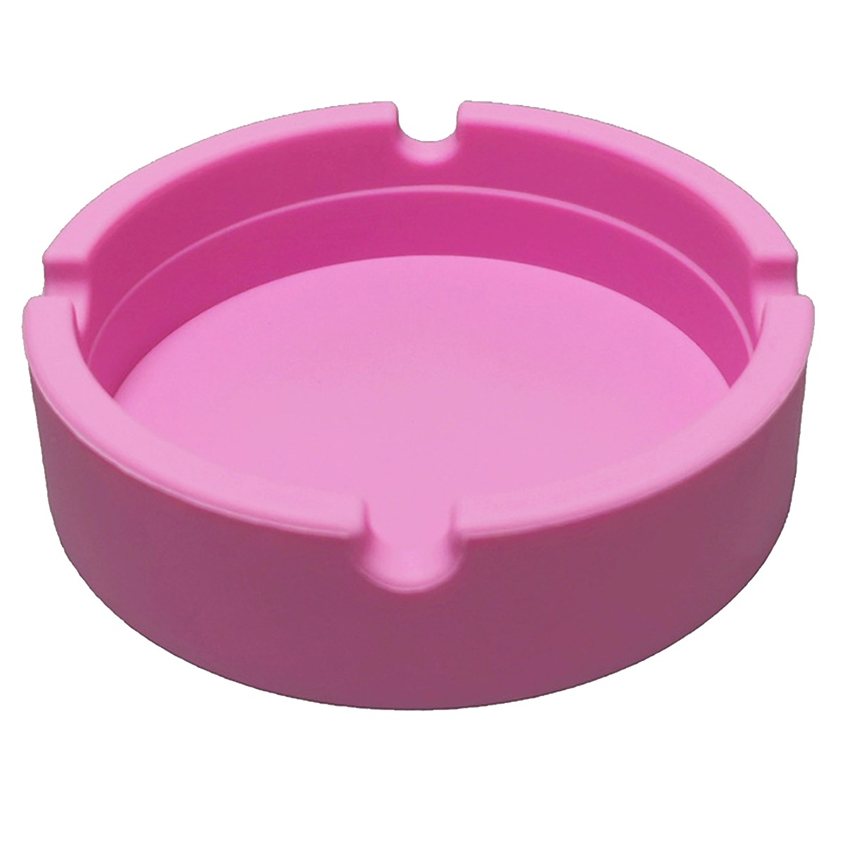 Silicone Round Heat-Resistant Ashtray 3