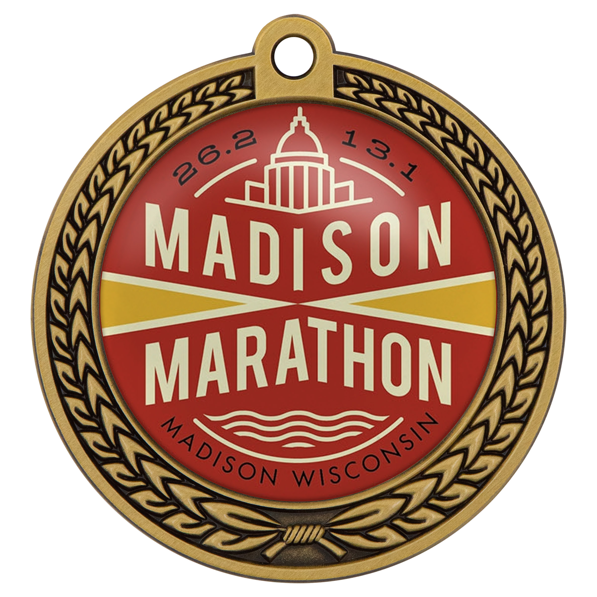 Speed Medal – 2.5" 3D Wreath 3