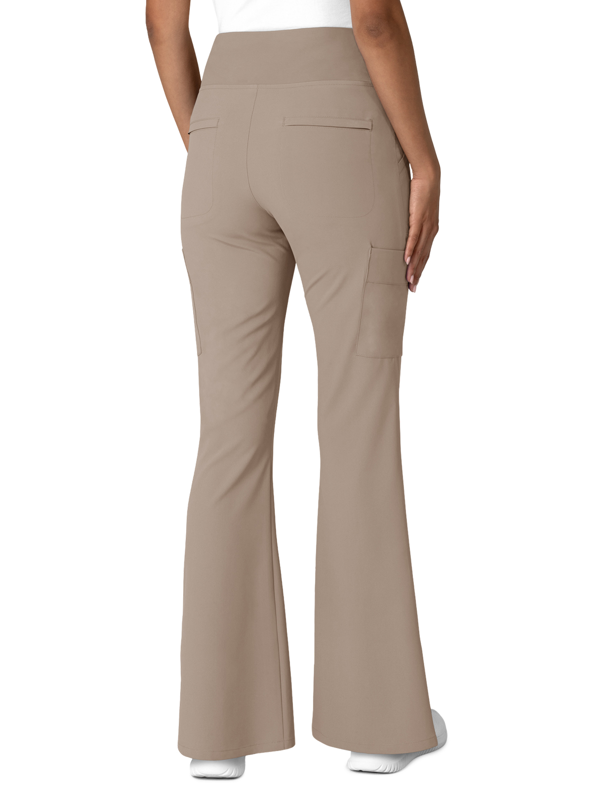 Wink - Renew - Women's Seven-Pocket Front Slit Flare Pant 6