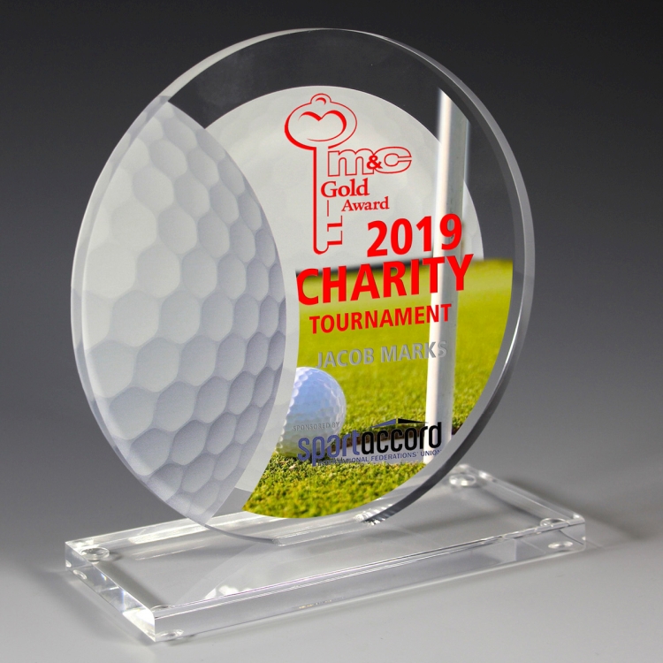 4 Color Process Golf Achievement Award 4