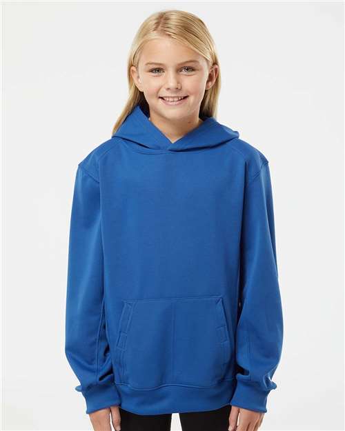 Youth Performance Fleece Hooded Sweatshirt - 2454 76