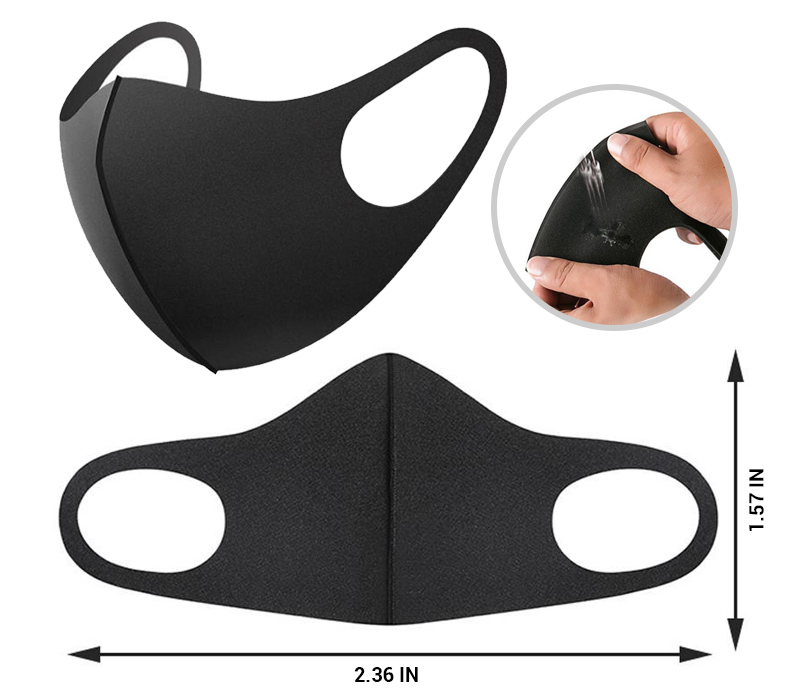 Reusable Mercerized Cotton Face Mask - Kids 6