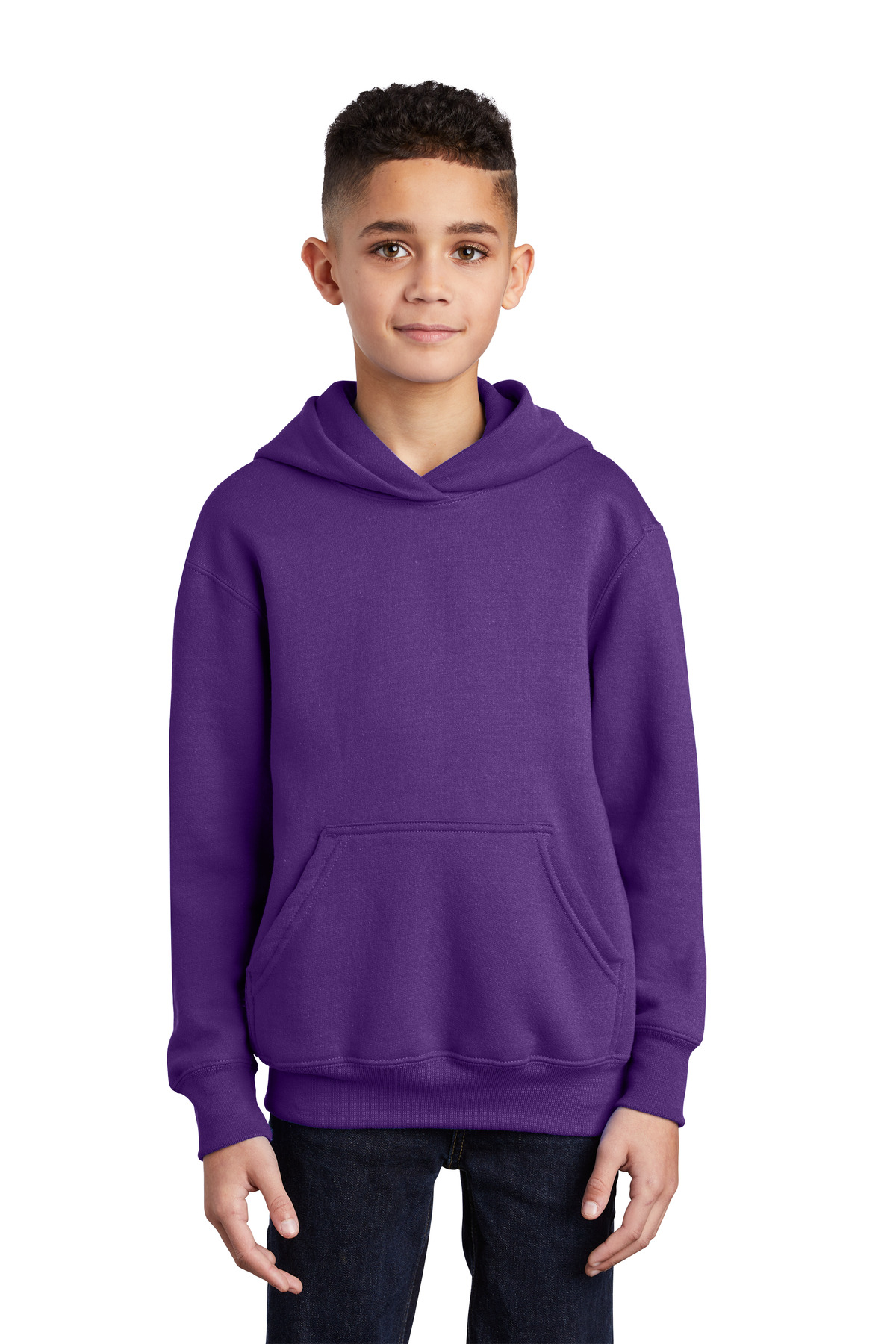 Port & Company® Youth Core Fleece Pullover Hooded Sweatshirt 37