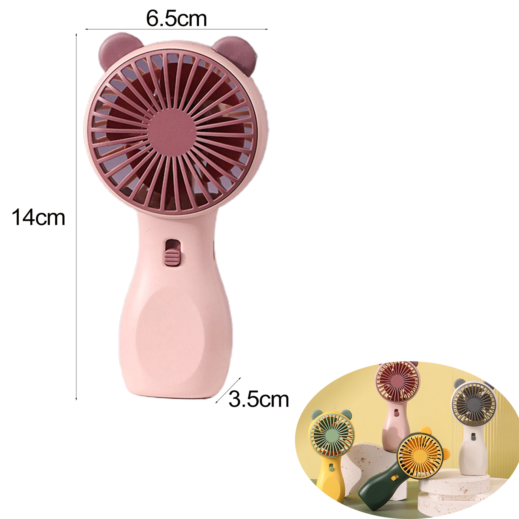 Mini Electric Fan 2