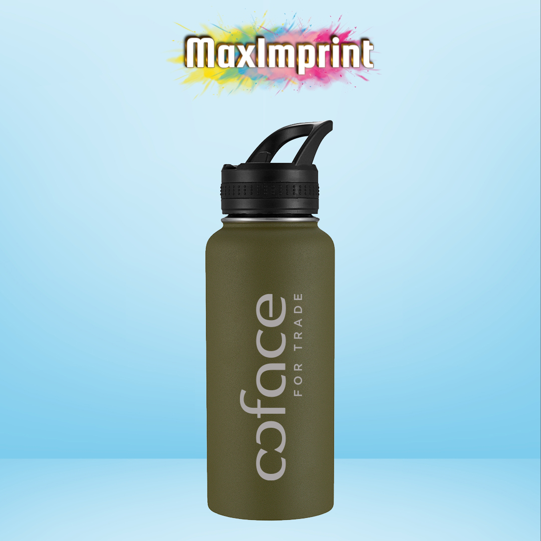MaxImprint 32oz Stainless Steel Water Bottle 17