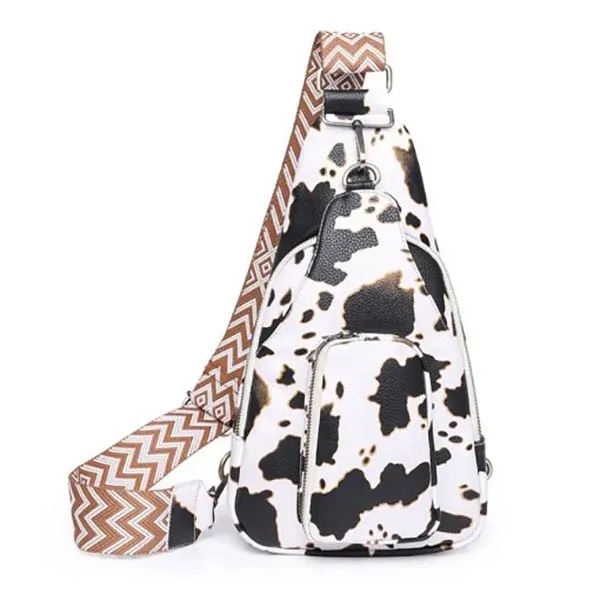 Stylish Custom Vegan Leather Sling Bag 12