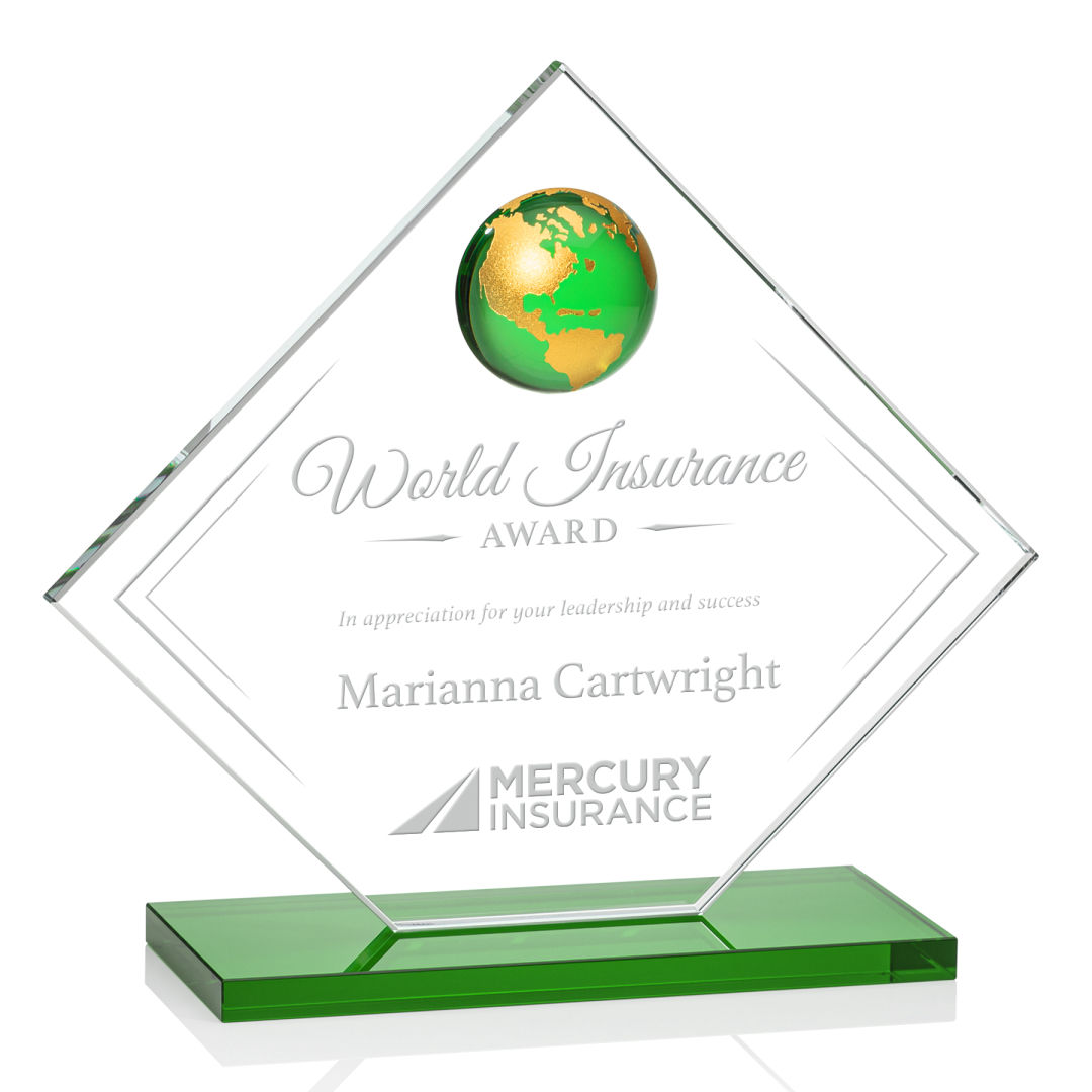 Ferrand Globe Award - Green/Gold 8