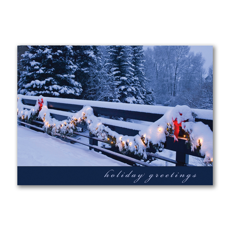 Brilliant Bunting Holiday Card 3