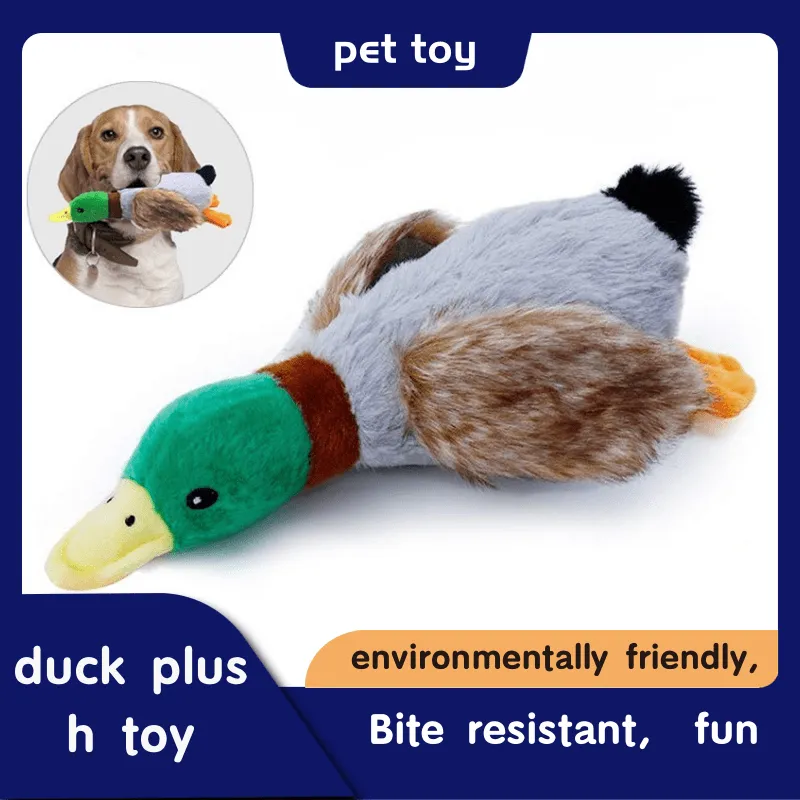 Plush Duck Pet Toy 3