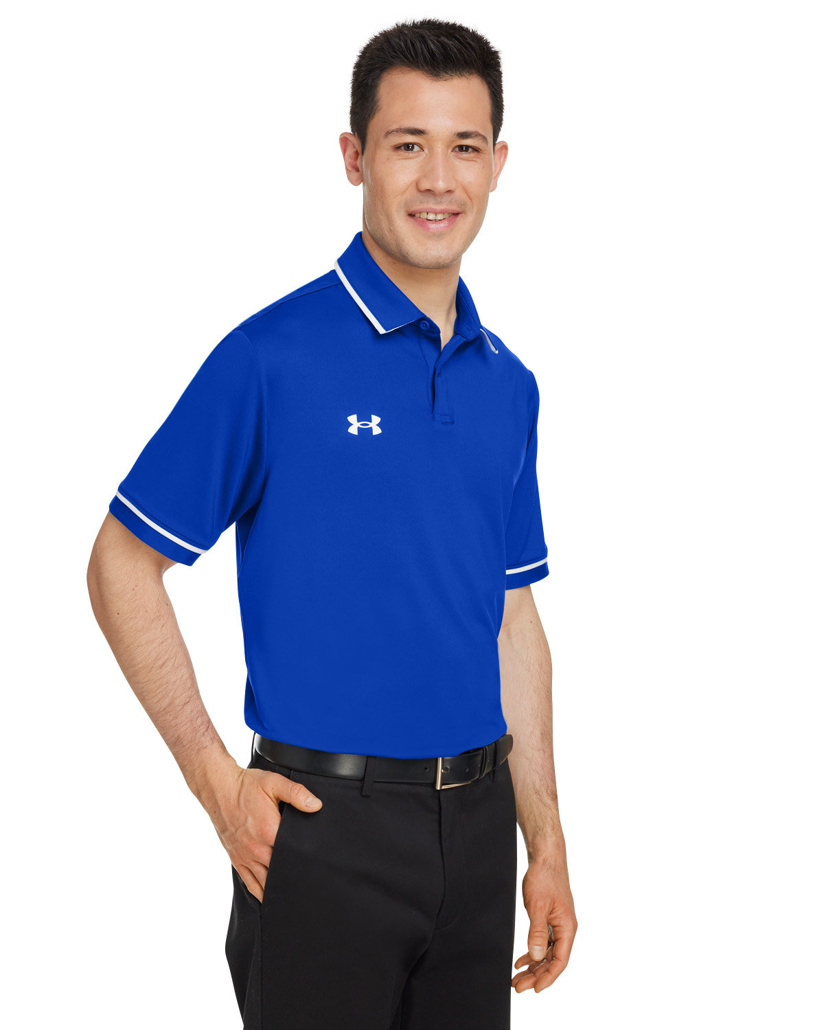 Men's Tipped Teams Performance Polo