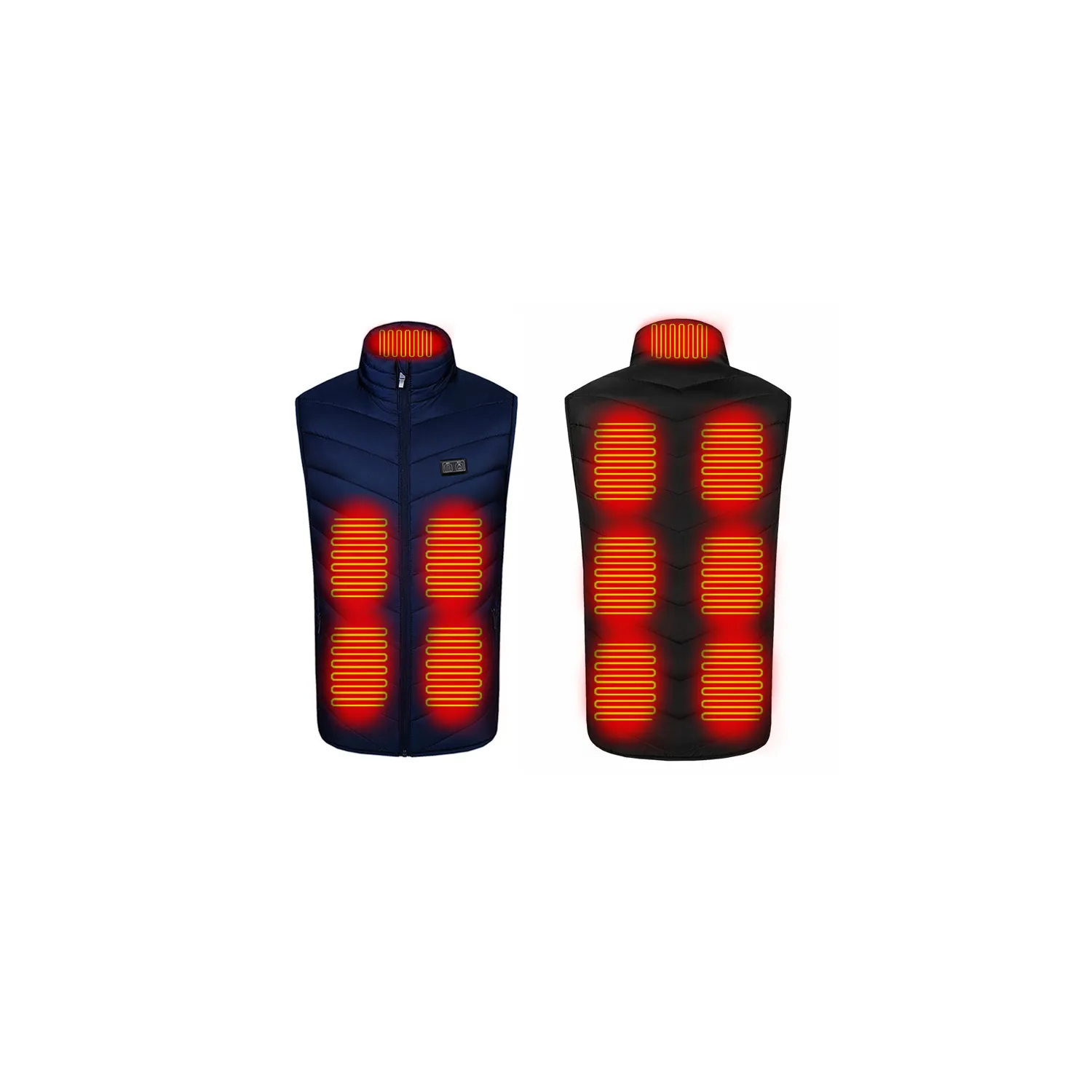 11 Heating Areas Warming Heated Unisex Vest 2