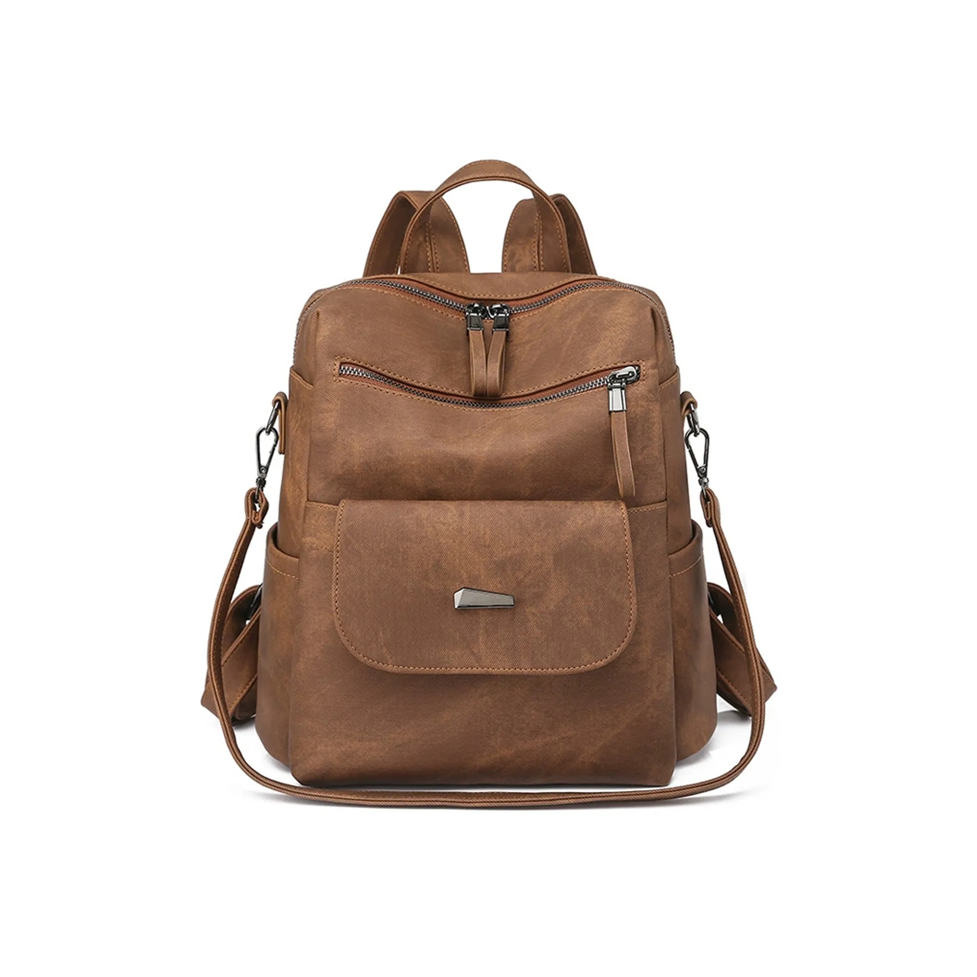 PU Leather Transformable Rucksack 3