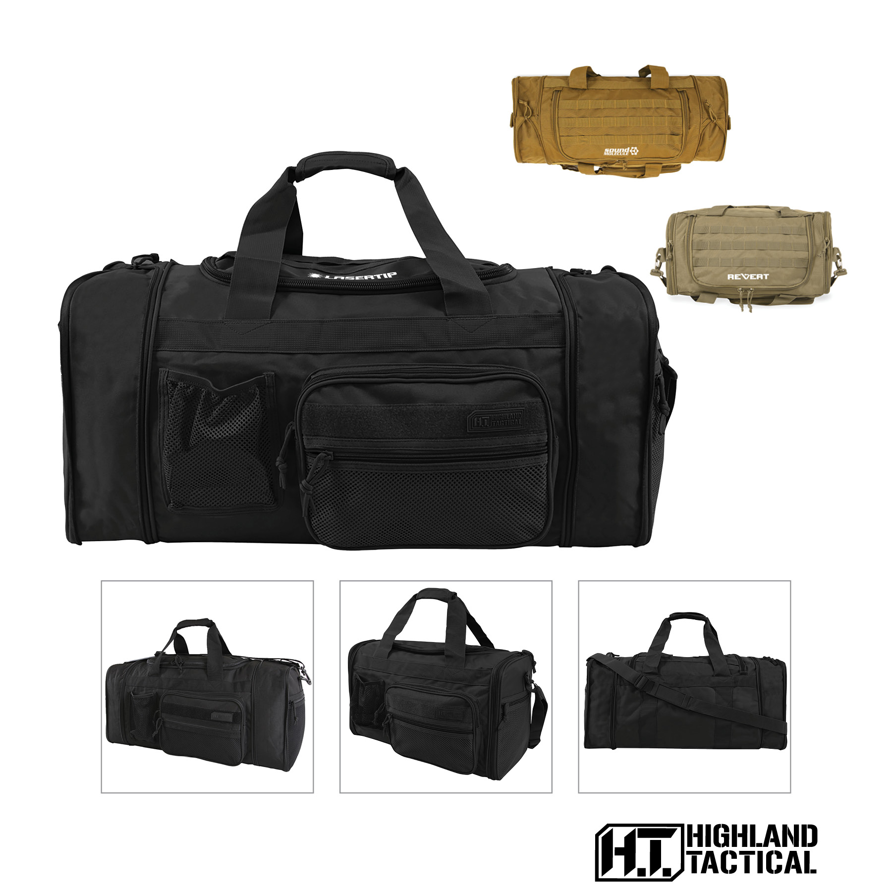 Highland Tactical® Elite Tactical Duffel Bag 6