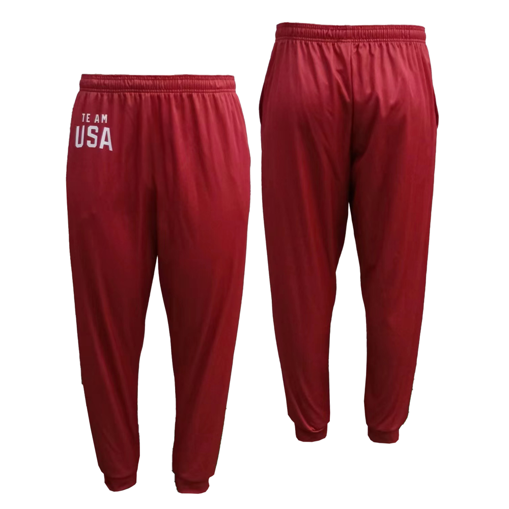 Women's Smooth Polyester Zipper Pants with Fleece Backing 2