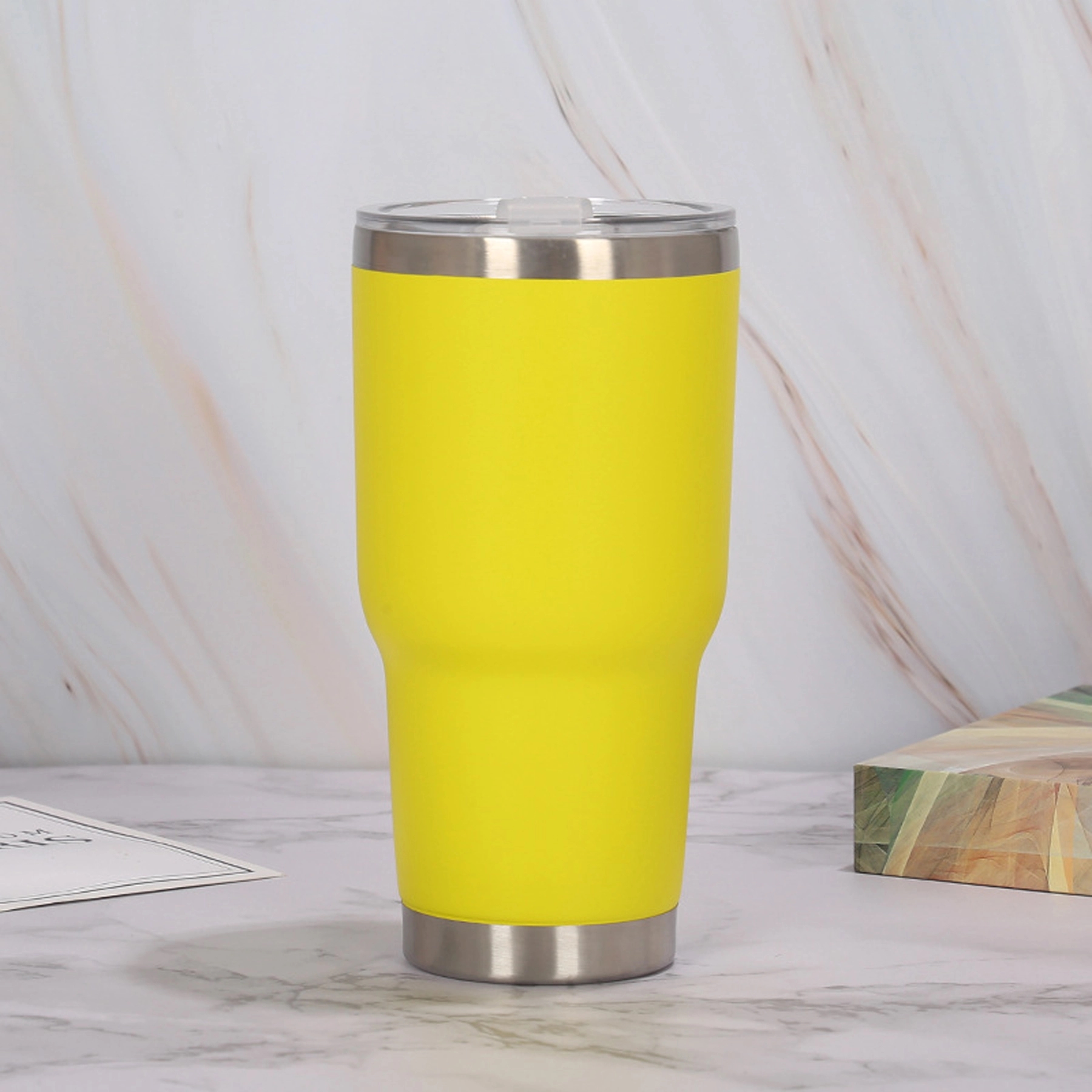Double Wall Vacuum Insulated Coffee Cup 2