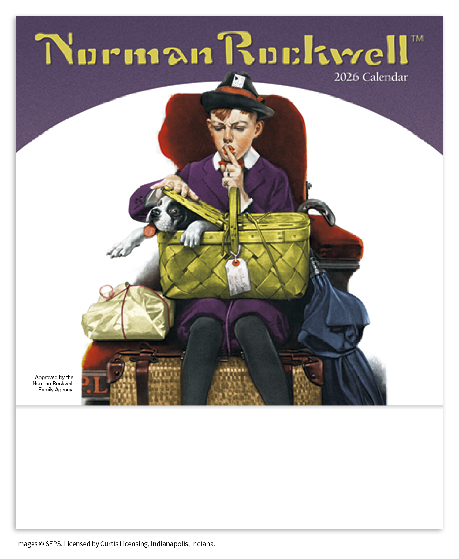 HotLine® Products Norman Rockwell Mini Calendar 1