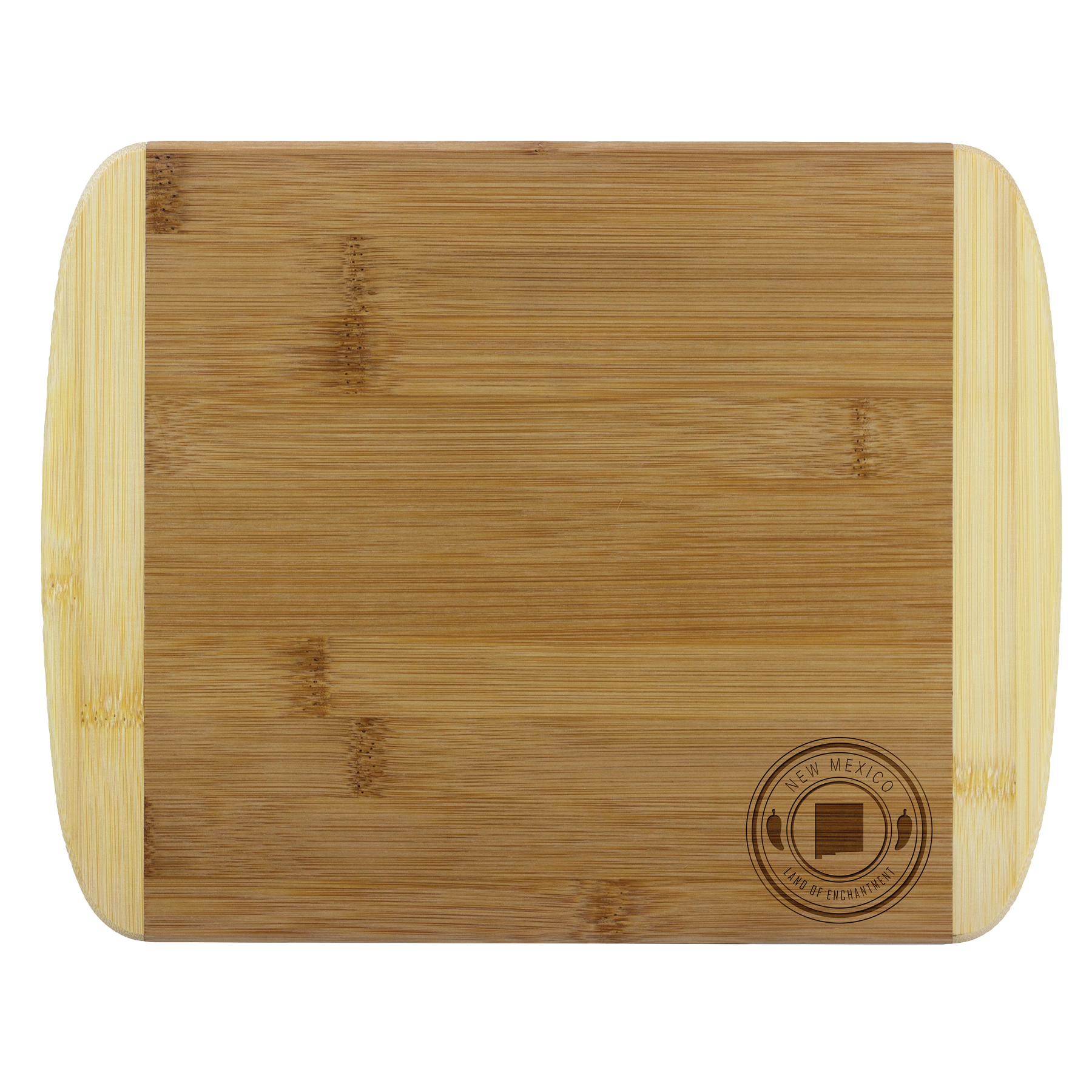 New Mexico State Stamp 2-Tone 11" Cutting Board