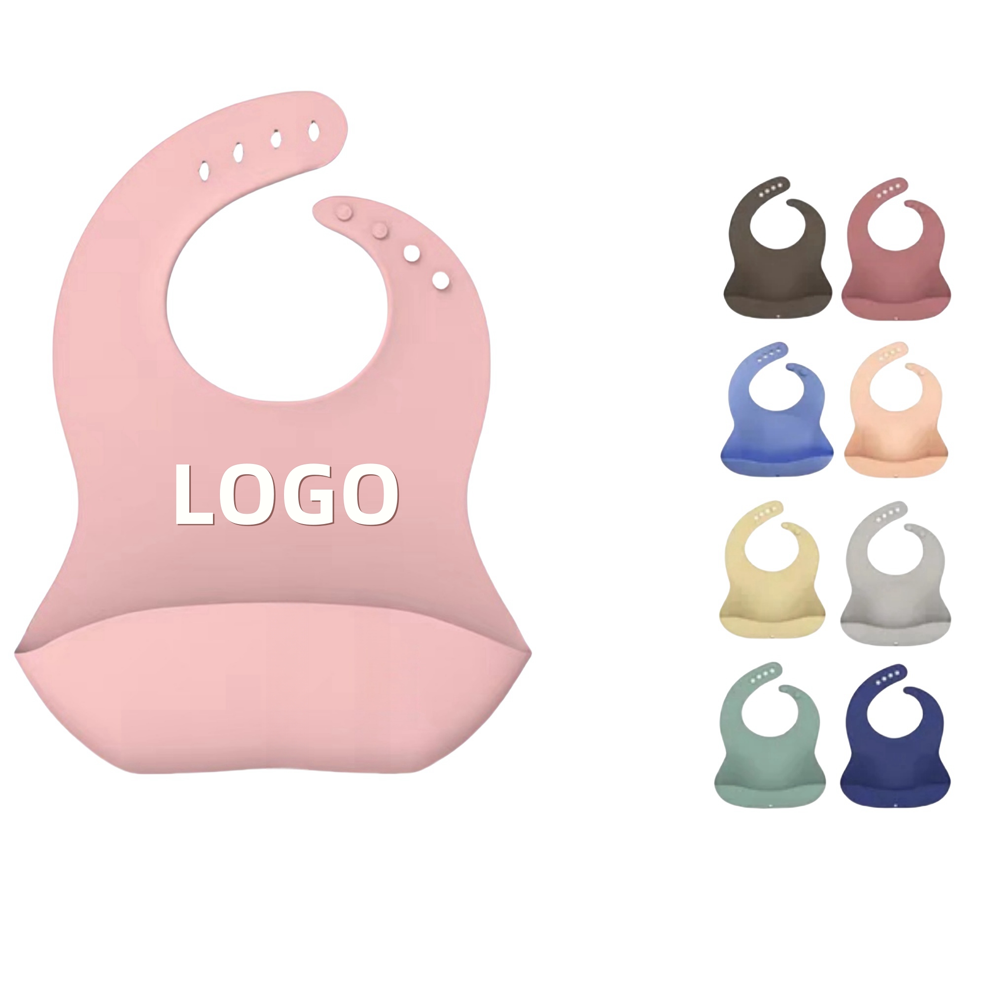Silicone Baby Waterproof Bib 3