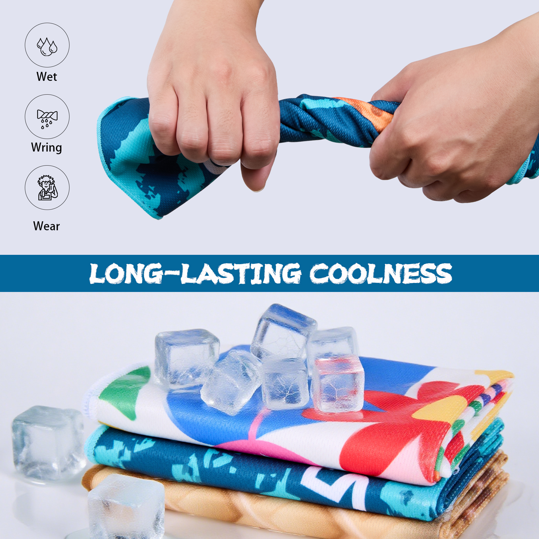 Full Color Cooling Towel 8