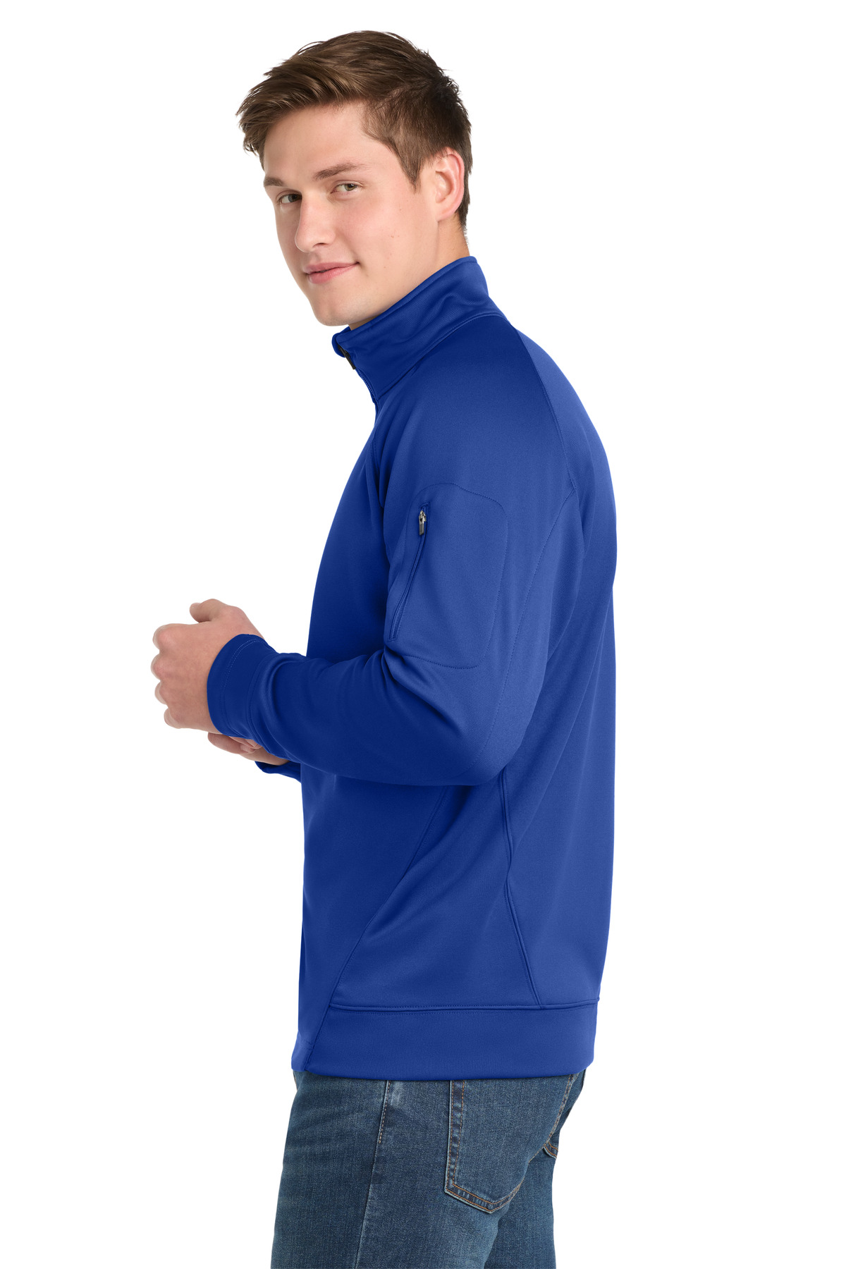 Sport-Tek Tech Fleece 1/4-Zip Pullover. F247 42