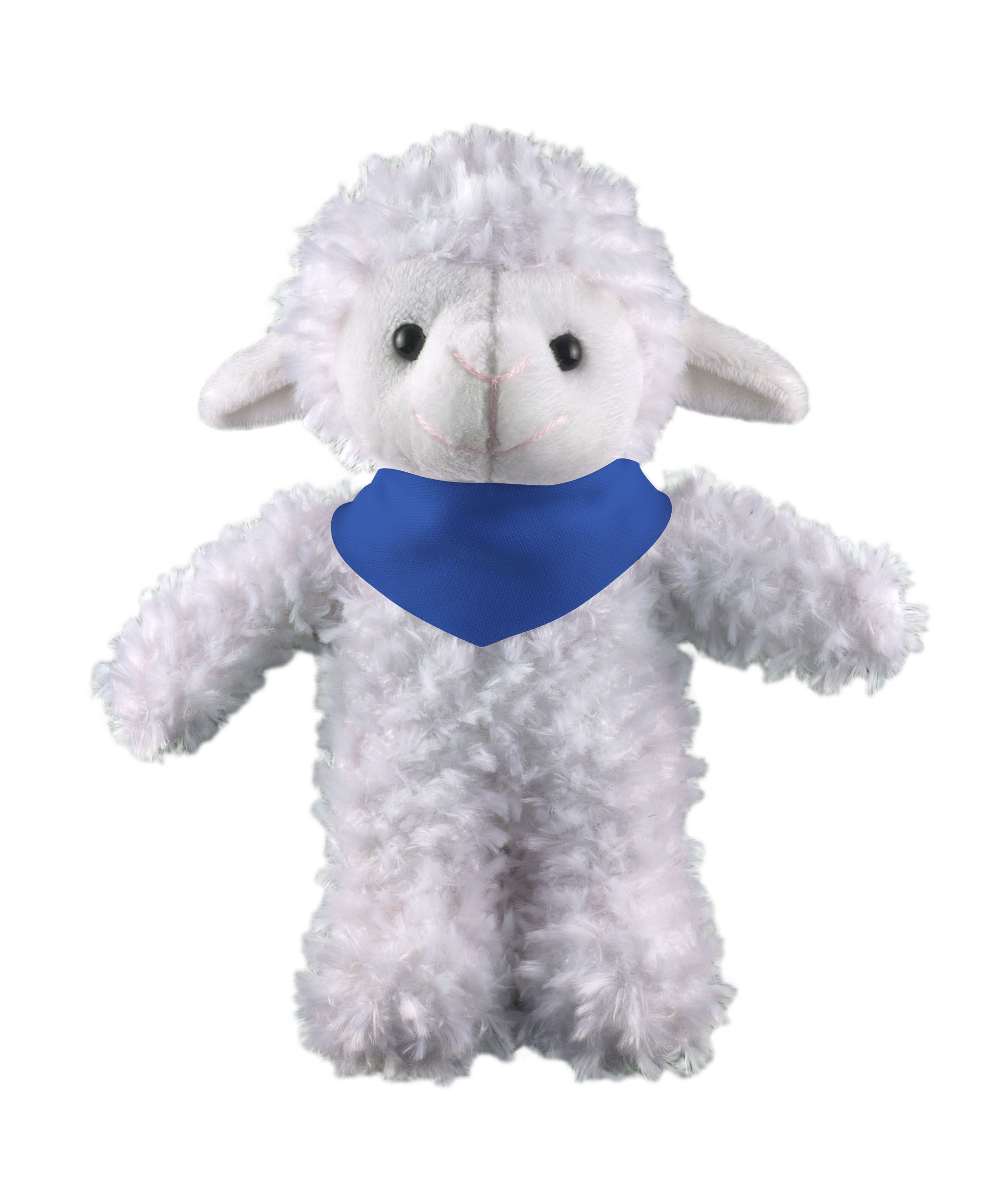 Soft Plush Stuffed Sheep with Bandana 6