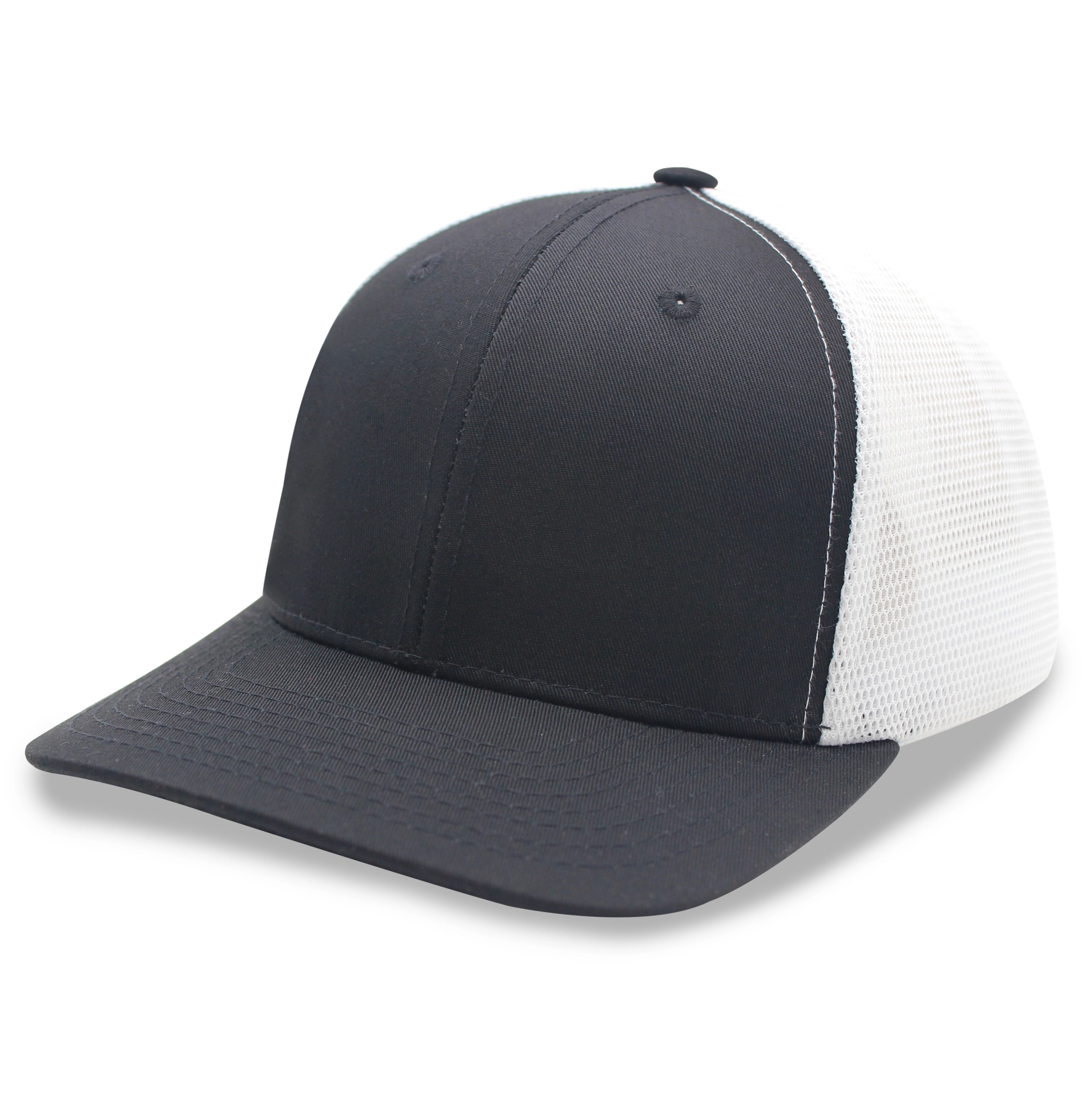Stretchfit SnapBack Mesh Back Trucker Cap