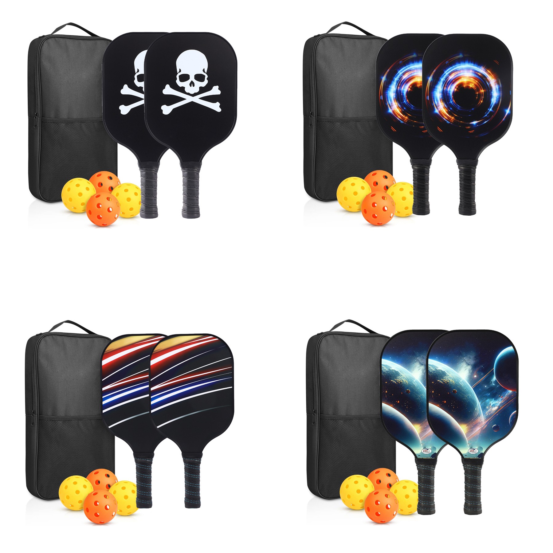 Pickleball-Paddles-Set of 4 For kids & Adult 10