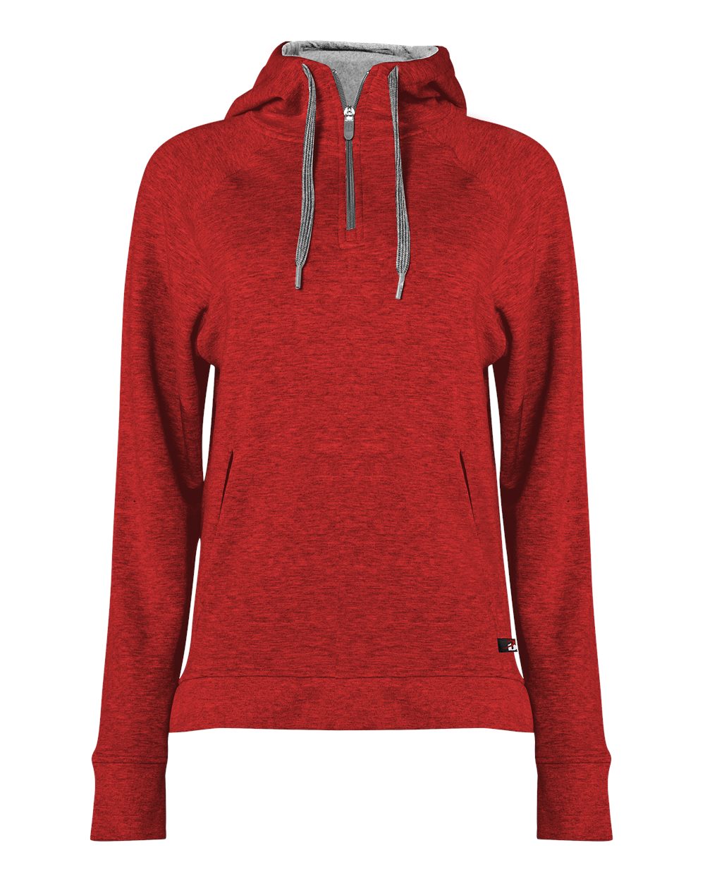 Women's FitFlex French Terry Quarter-Zip Hooded Pullover - 1051 25