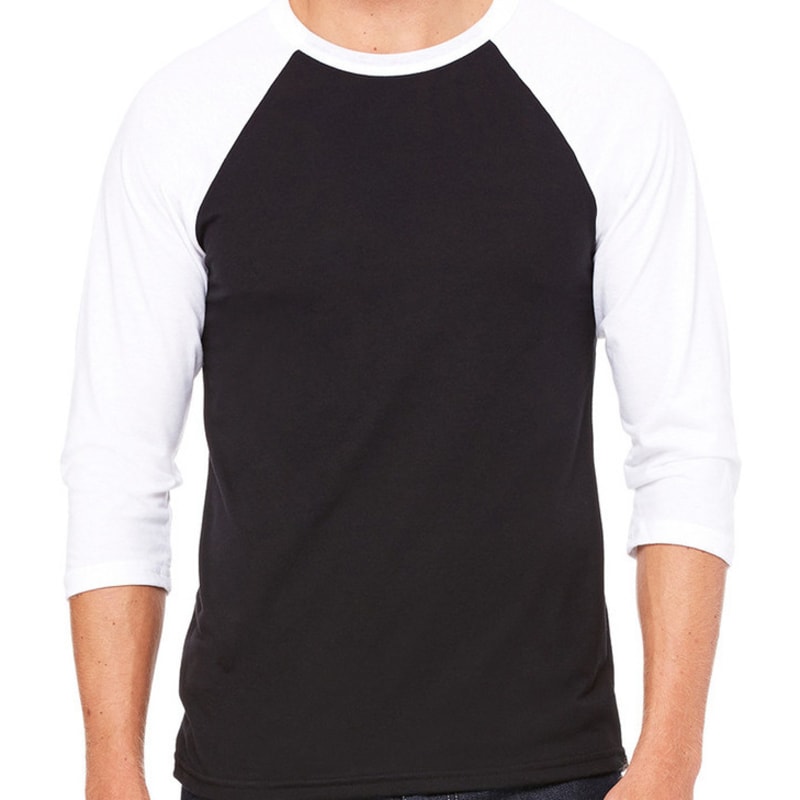 Bella Unisex 3/4-Sleeve Baseball T-Shirt 20