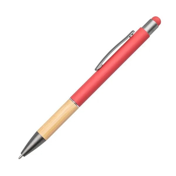 Assia Metal Pen with Bamboo Grip 5